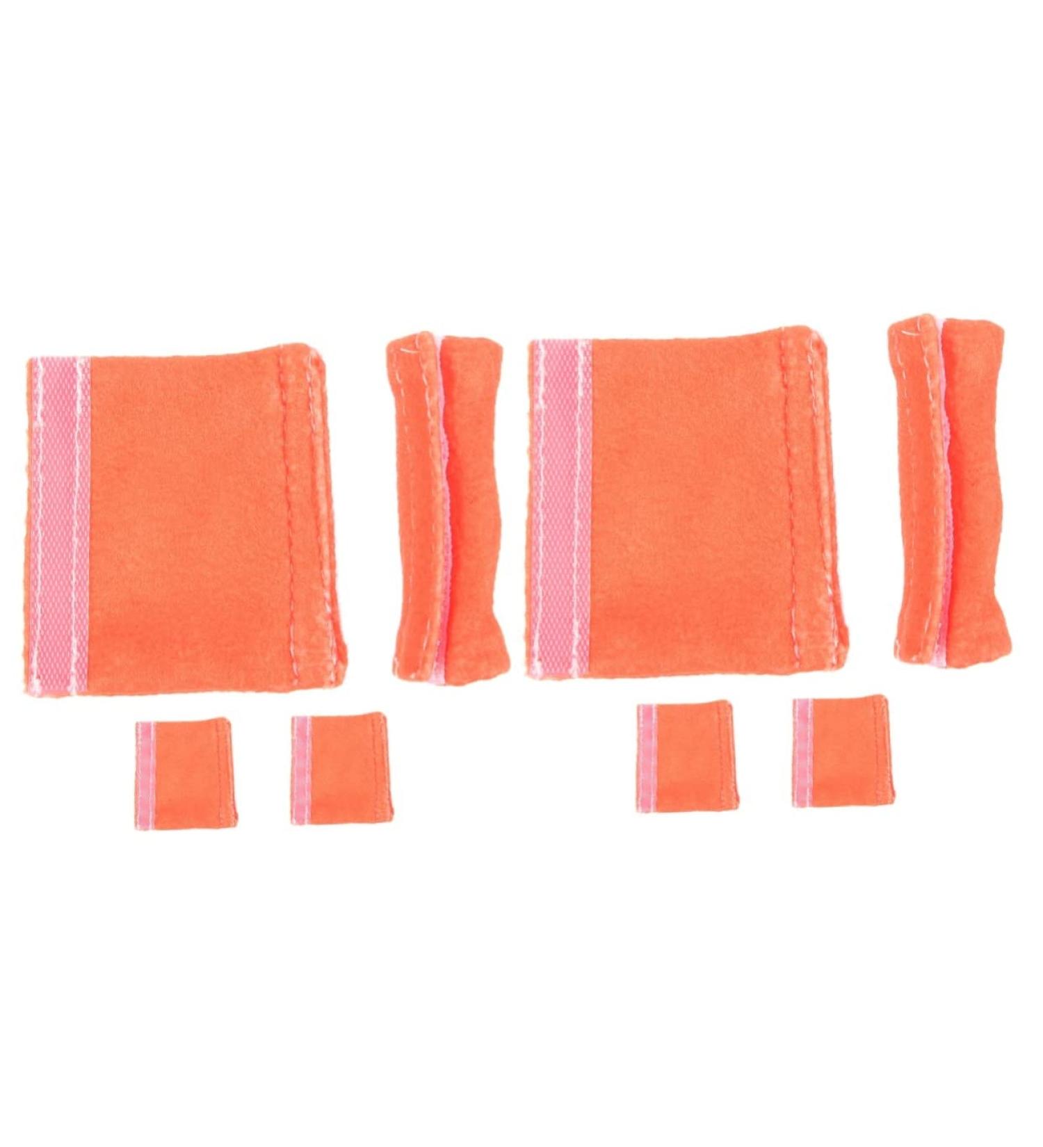Healeved 8 Pcs Orange Double Sided Ear Pads - 6x5.5cm - Orangex2pcs - Buy Online on GoSupps.com