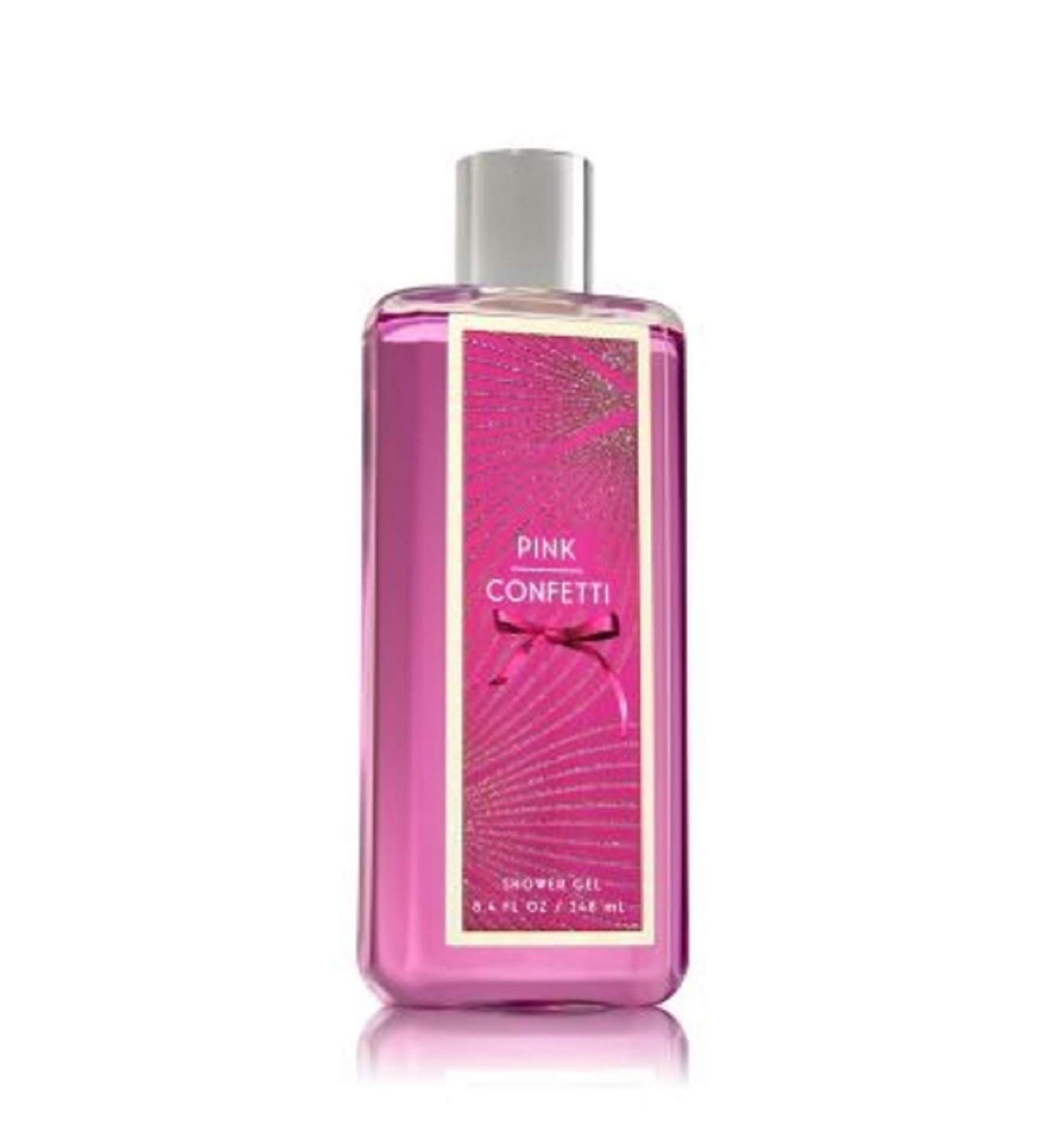 Bath and Body Works Pink Confetti Shower Gel 8.4 Ounce