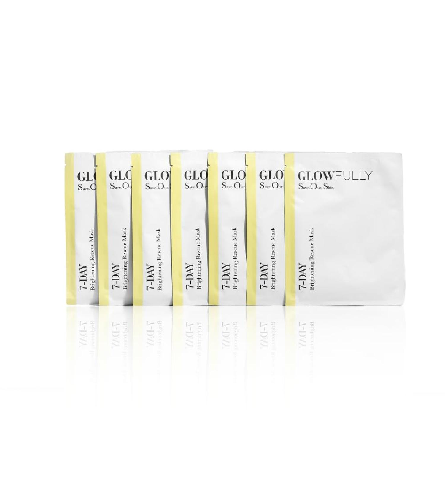 7-Day Brightening Rescue Mask - Revitalize Your Skin | Global Shipping Available - Buy Online on GoSupps.com