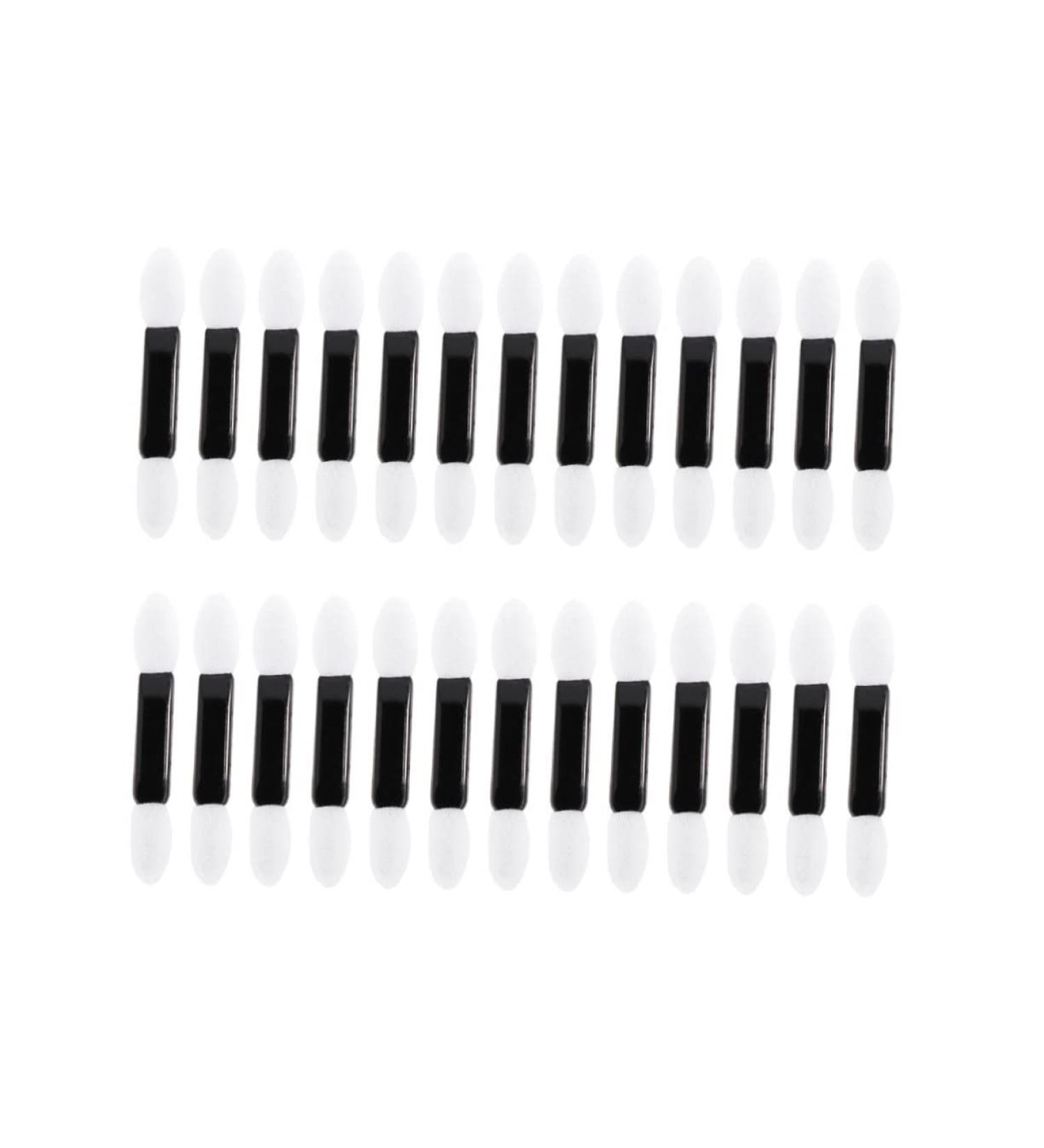 FOMIYES 100pcs Foam Sponge Oval Makeup Eye Shadow Applicator Eye Shadow Stick Sponge Stick Eyes Miss - Buy Online on GoSupps.com