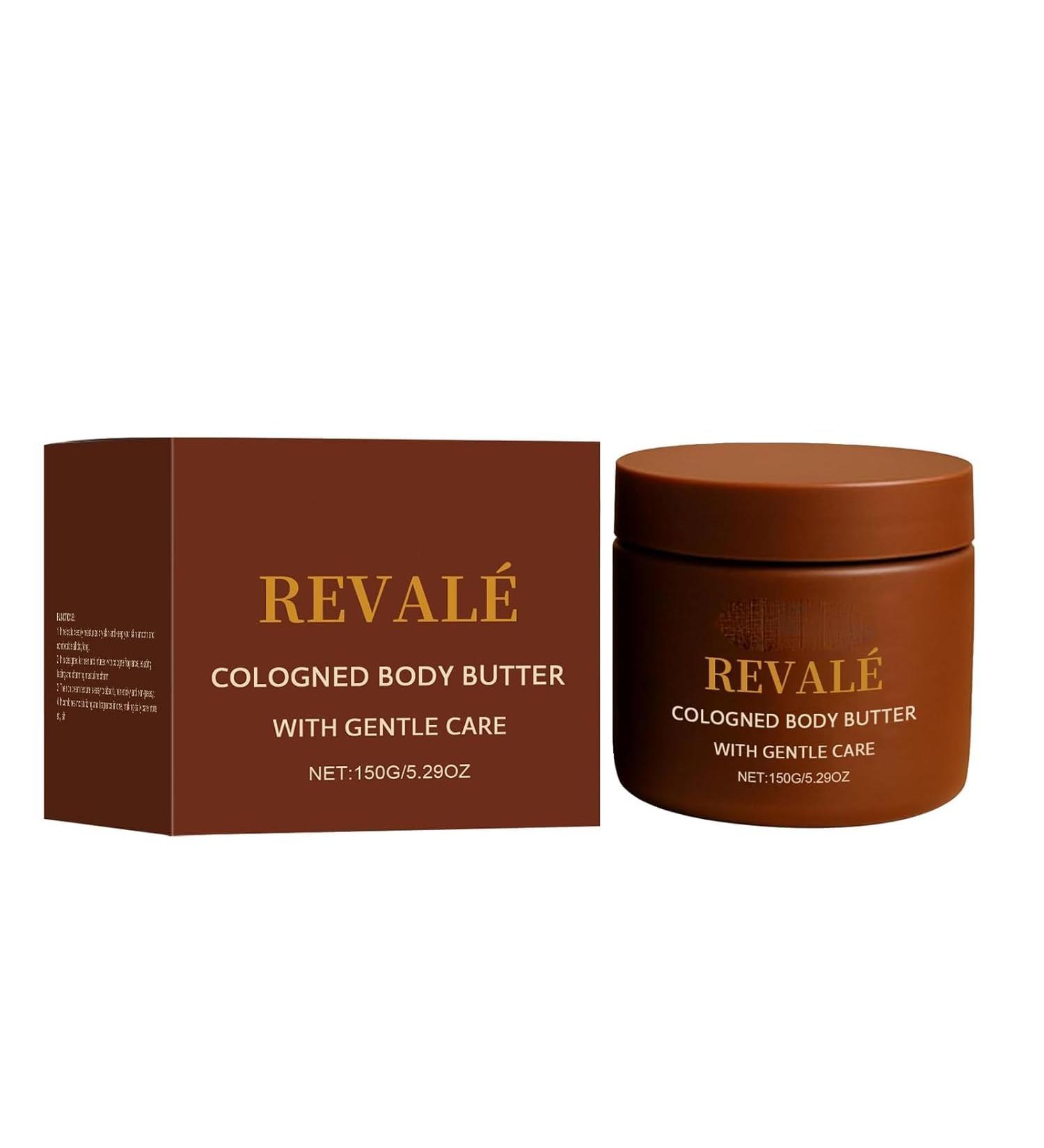 REVAL Cologne Body Butter Revale Body Butter with Pheromones Revale Cologne Bodys Butter for Men Moisturizing with All-Day Fragrance - Buy Online on GoSupps.com
