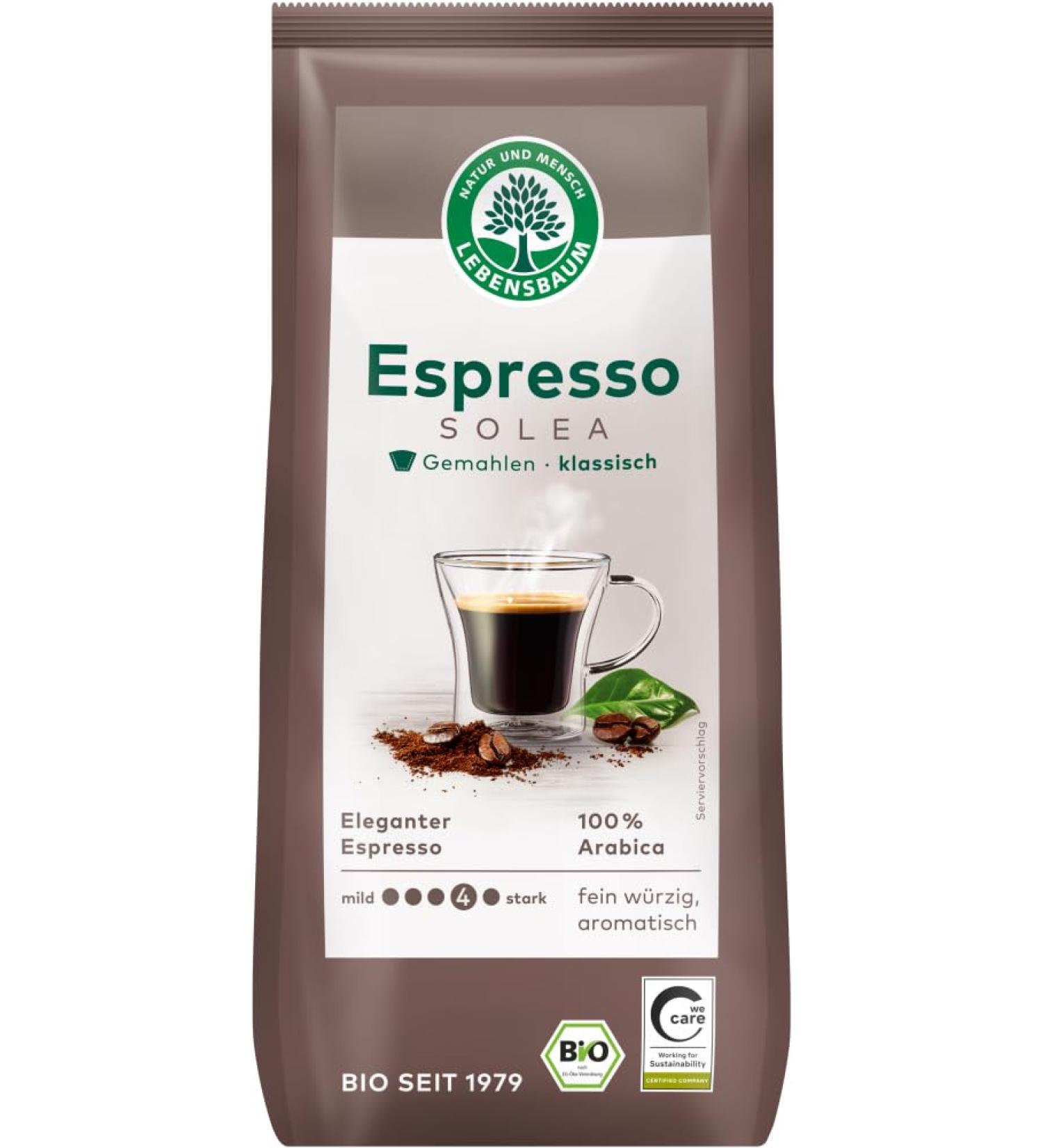 Lebensbaum Lebensbaum Solea Bio Espresso Solea Ground 1 x 250 g