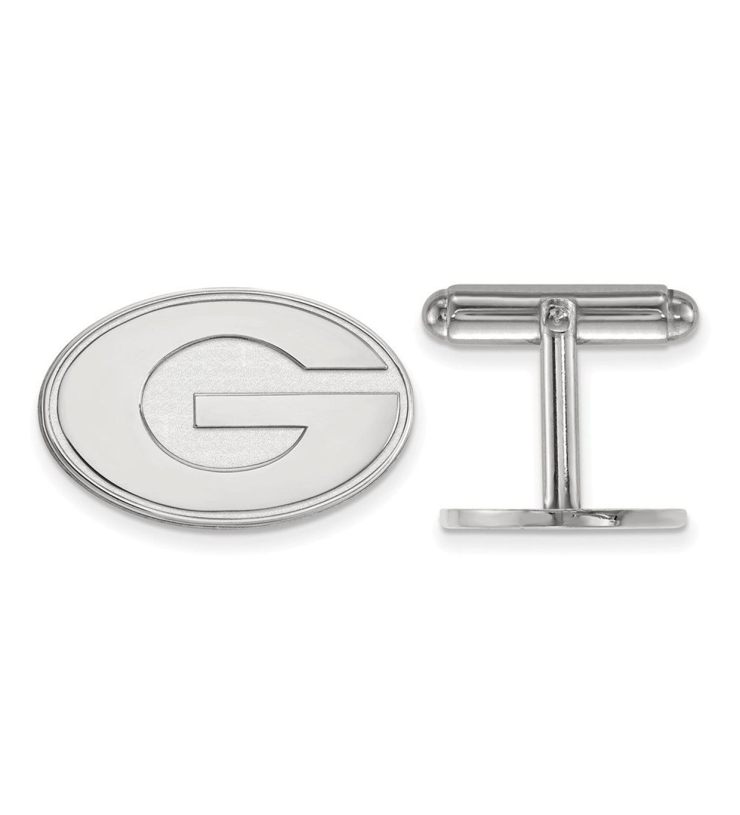 Georgia Sterling Silver Cuff Links - Premium Quality Accessories - Buy Online on GoSupps.com