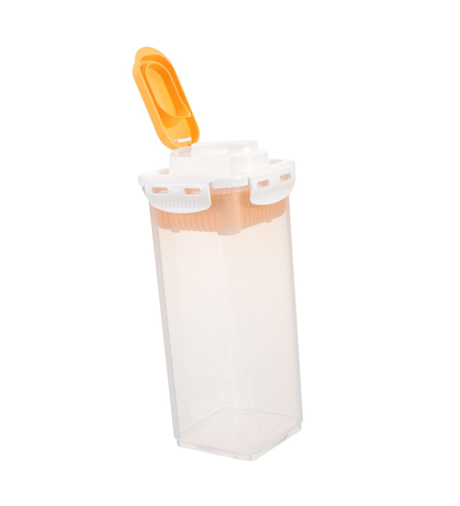 TOVINANNA Plastic Organizer Box Plastic Organizer Case Laundry Powder Box Lightweight Container Plastic Containers Laundry Organization and Storage Laundry Powder Bucket Seal Beads - Buy Online on GoSupps.com