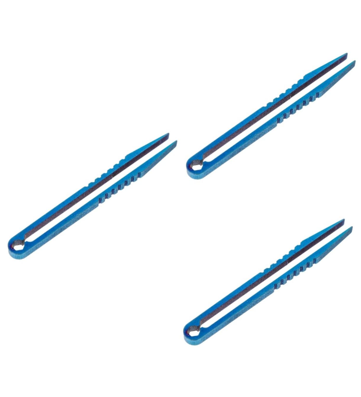 Buy ToddMomy 3-Pack Titanium Alloy Tweezers - Durable Survival & Cooking Tool Set - Travel & Camping Essentials - Buy Online on GoSupps.com