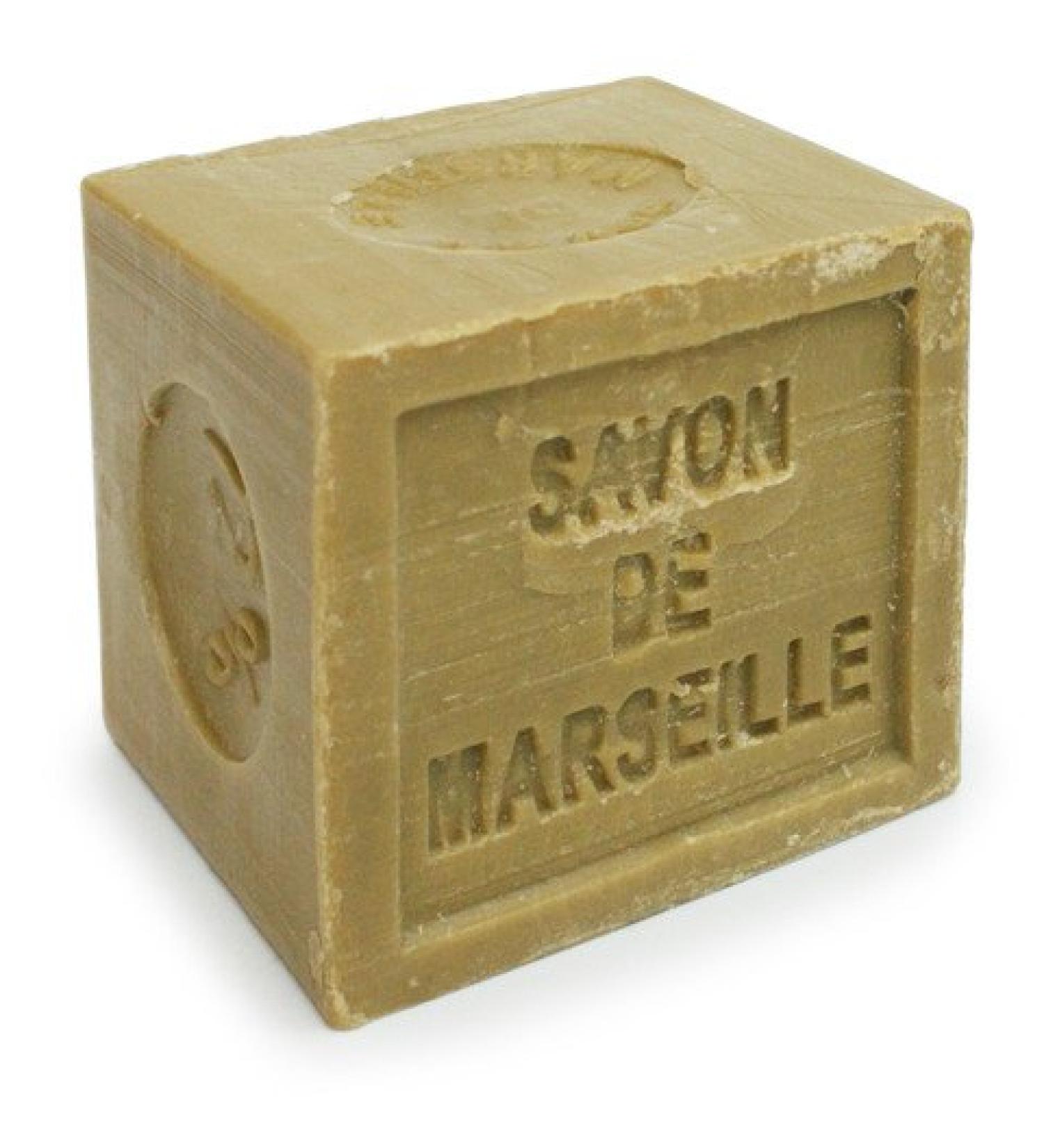 Savonnerie de Bormes 2 x 300 g of "Olive" cube soap with 72% oil (Savon de Marseille)