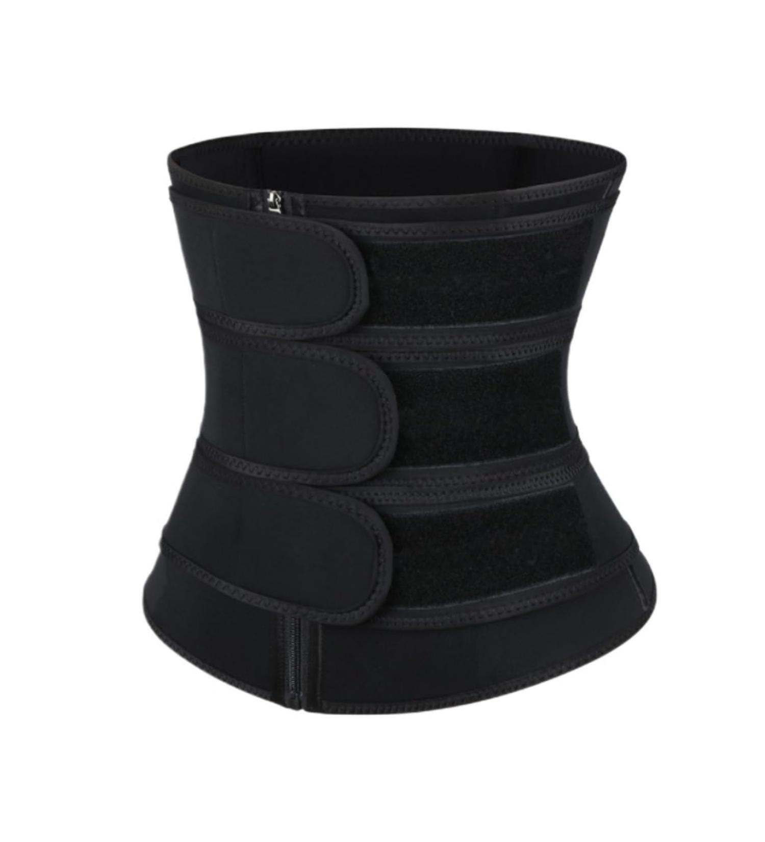 HKDYWTNB Back Brace Lumbar Support Corset Tummy Control Cincher Belt Body Shaper Waist Trainer Workout Sweat Band Waist Belt XXXXXX-Large Black - Buy Online on GoSupps.com