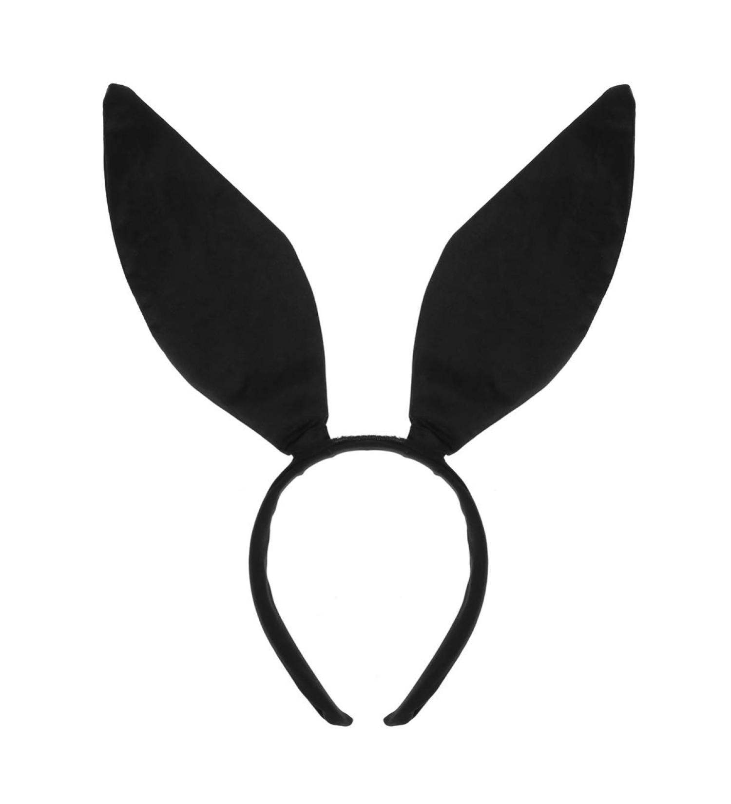 FRCOLOR Bunny Ears Headband Black Rabbit Ear Hair Hoop Bunny Headwear for Halloween Easter Masquerade Party Cosplay Hair Accessories - Buy Online on GoSupps.com
