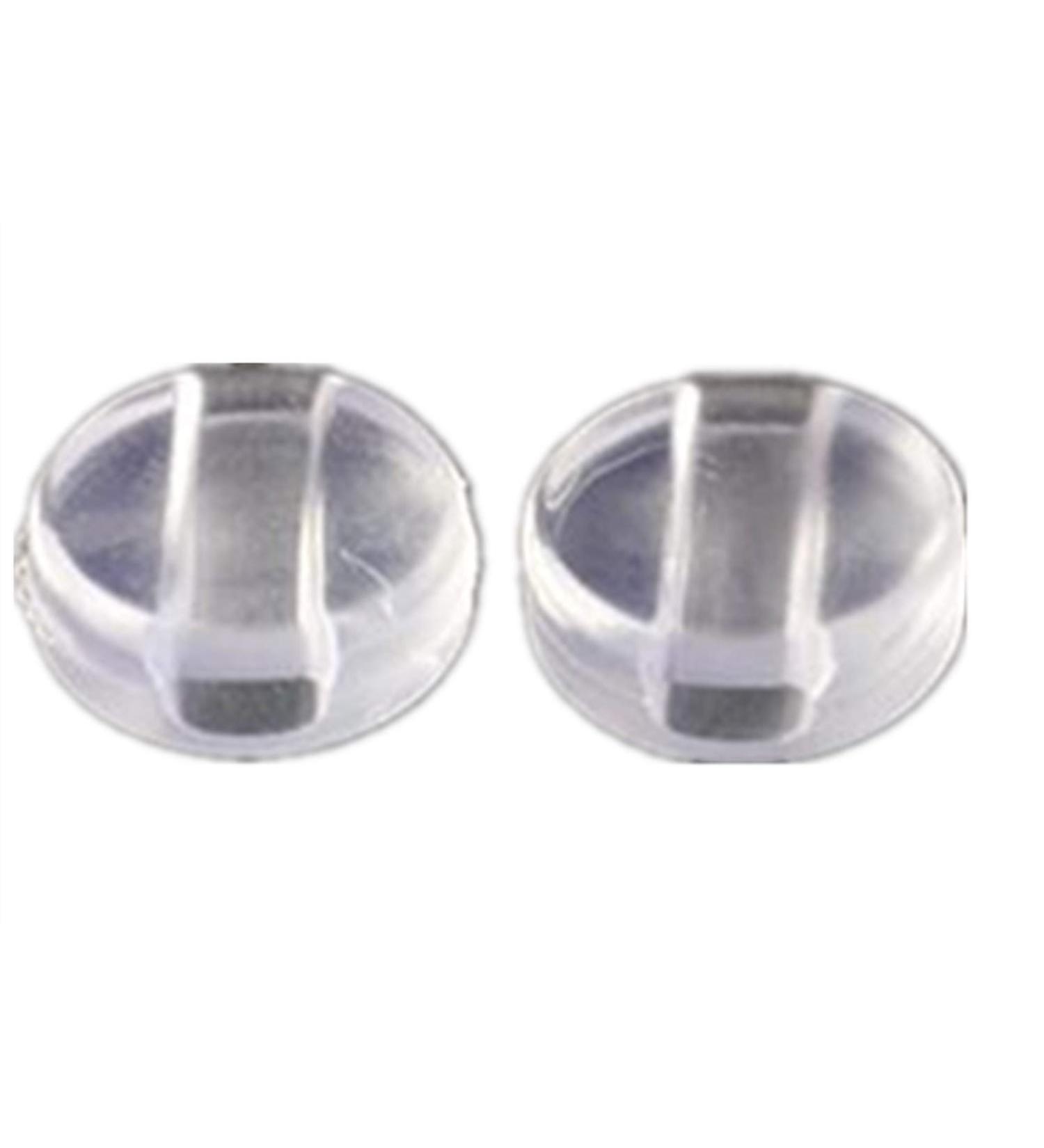 Nicely Fit Medical Soft Silica Gel Anti-Slip Ear Hooks for Glasses - Transparent - 1 Pair | International Shipping Available - Buy Online on GoSupps.com