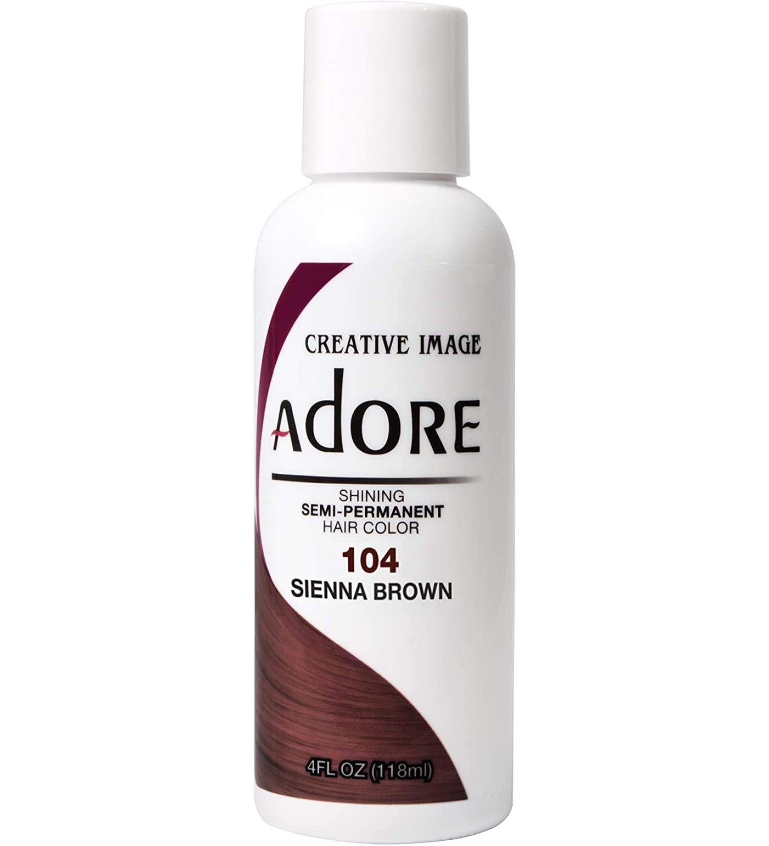 Creative Image Adore 104 Sienna Brown Hair Colour 118 ml