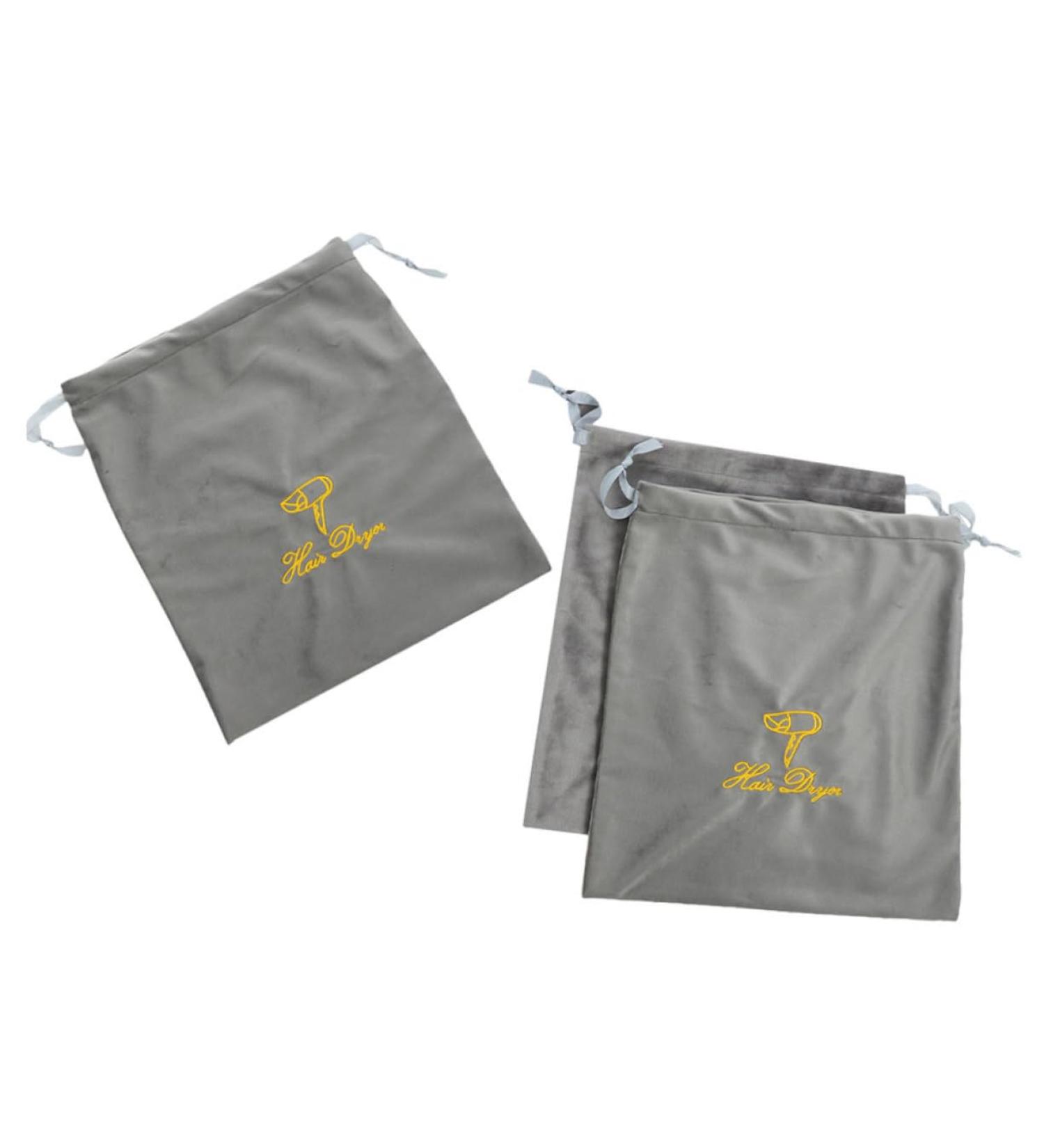 PAMINGONO 3pcs Hair Dryer Storage Bag Hair Tools Travel Bag Travel Bag for Blow Dryer and Hair Tools Fabric 30.00X25.00X0.50CM As Shown - Buy Online on GoSupps.com