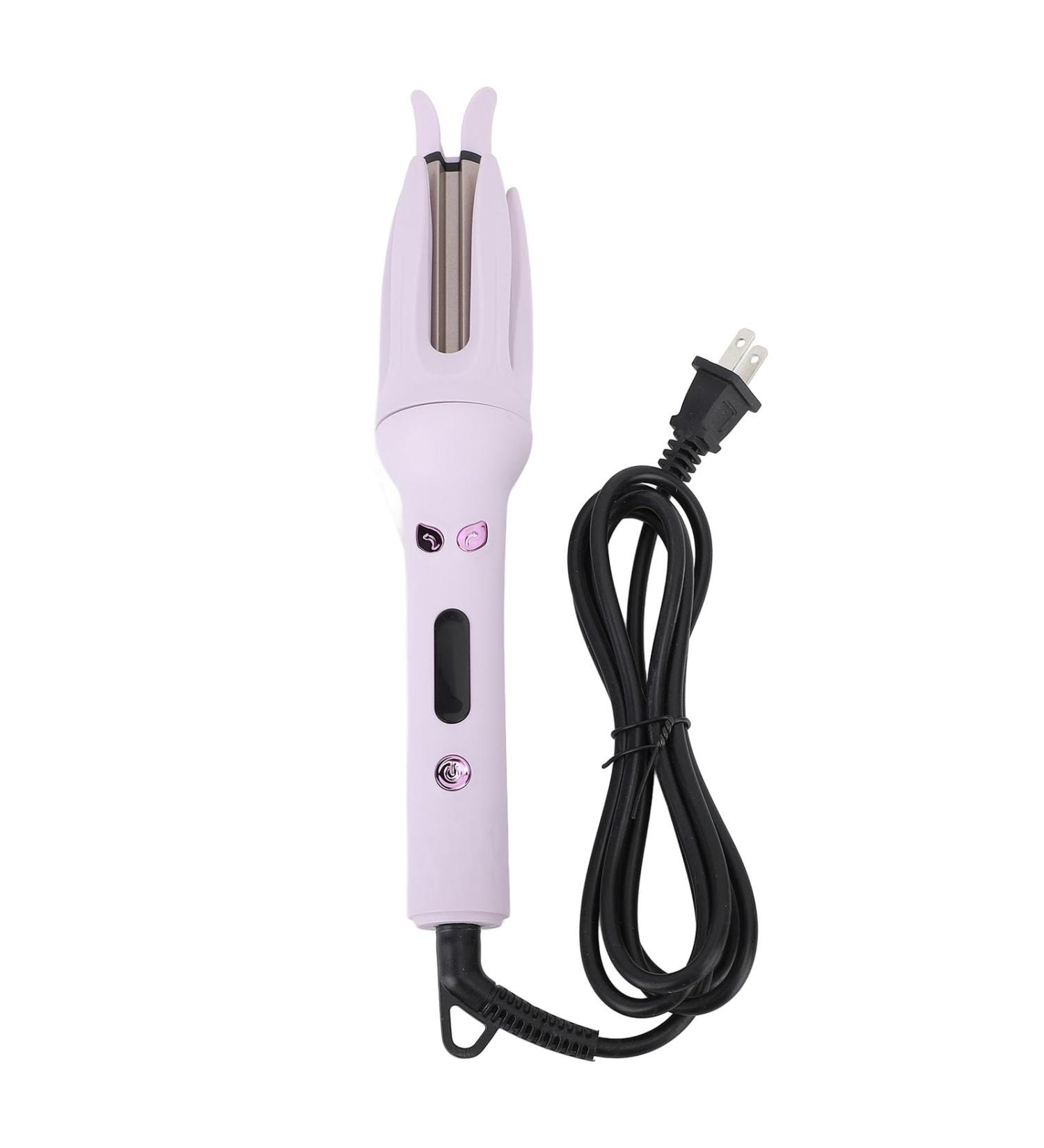 Automatic Curling Iron - 1.1 Inch Anti-Scald Auto Curler with Adjustable Temperature | Professional Rotating Curling Wand for Effortless Hair Styling - Buy Online on GoSupps.com