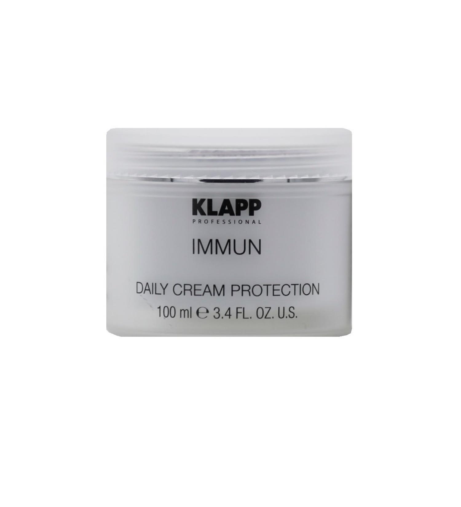 KLAPP IMMUN DAILY CREAM PROTECTION 100ml / 3.4 FL. Oz. (BIG SIZE)