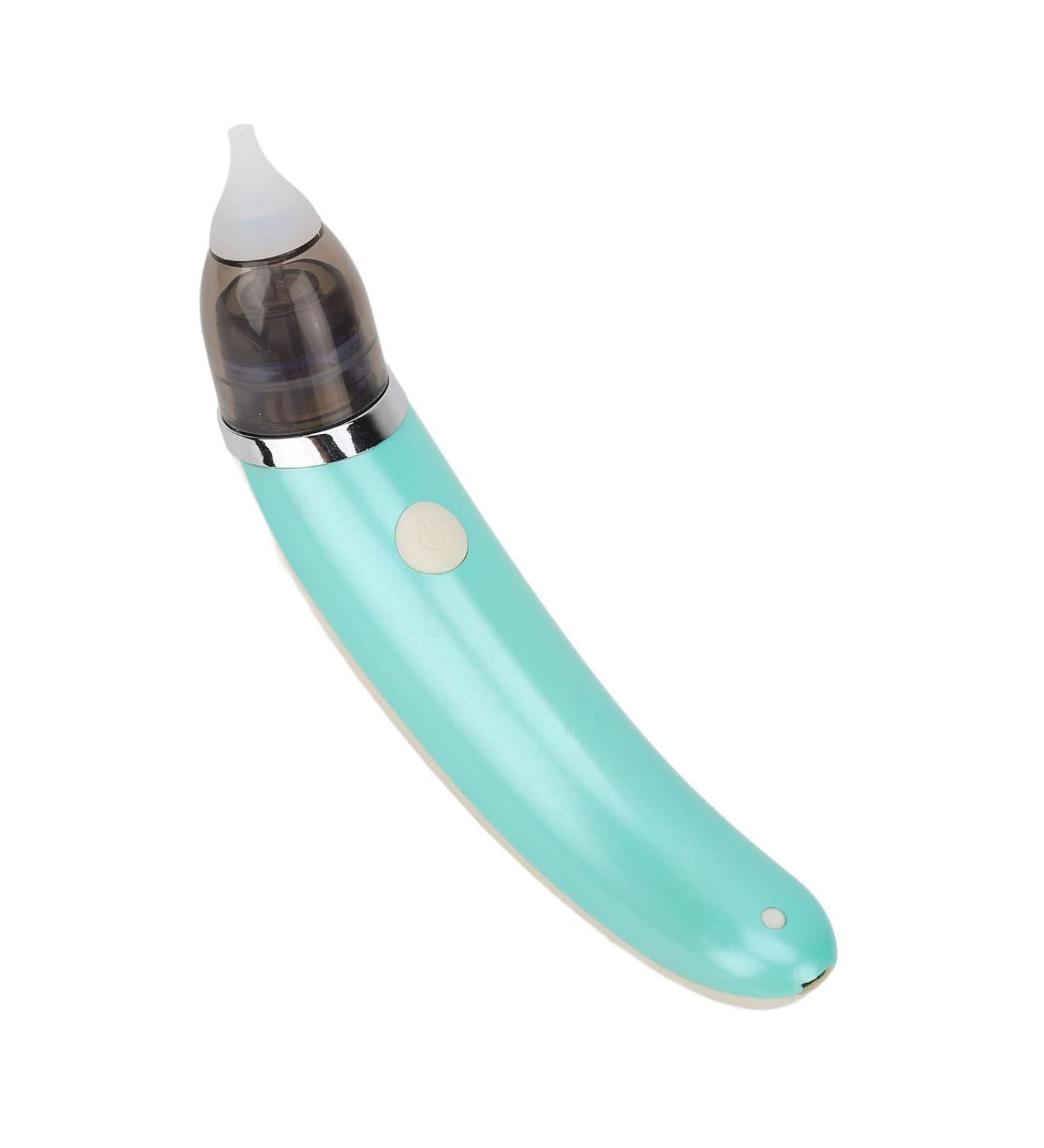 Electric Baby Nose Suction - Dual Purpose Silicone Tip, Adjustable Earwax Remover - Buy Online on GoSupps.com