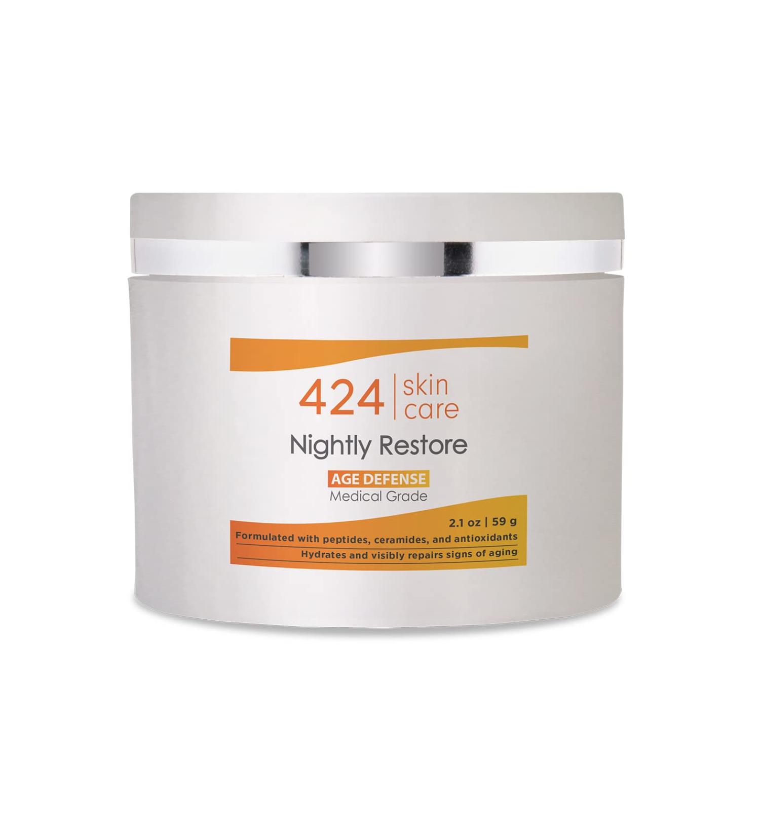 Nightly Restore Anti-Aging Night Cream - Dermatologist Approved Clinically Proven 2.1 fl oz | Shop Internationally - Buy Online on GoSupps.com