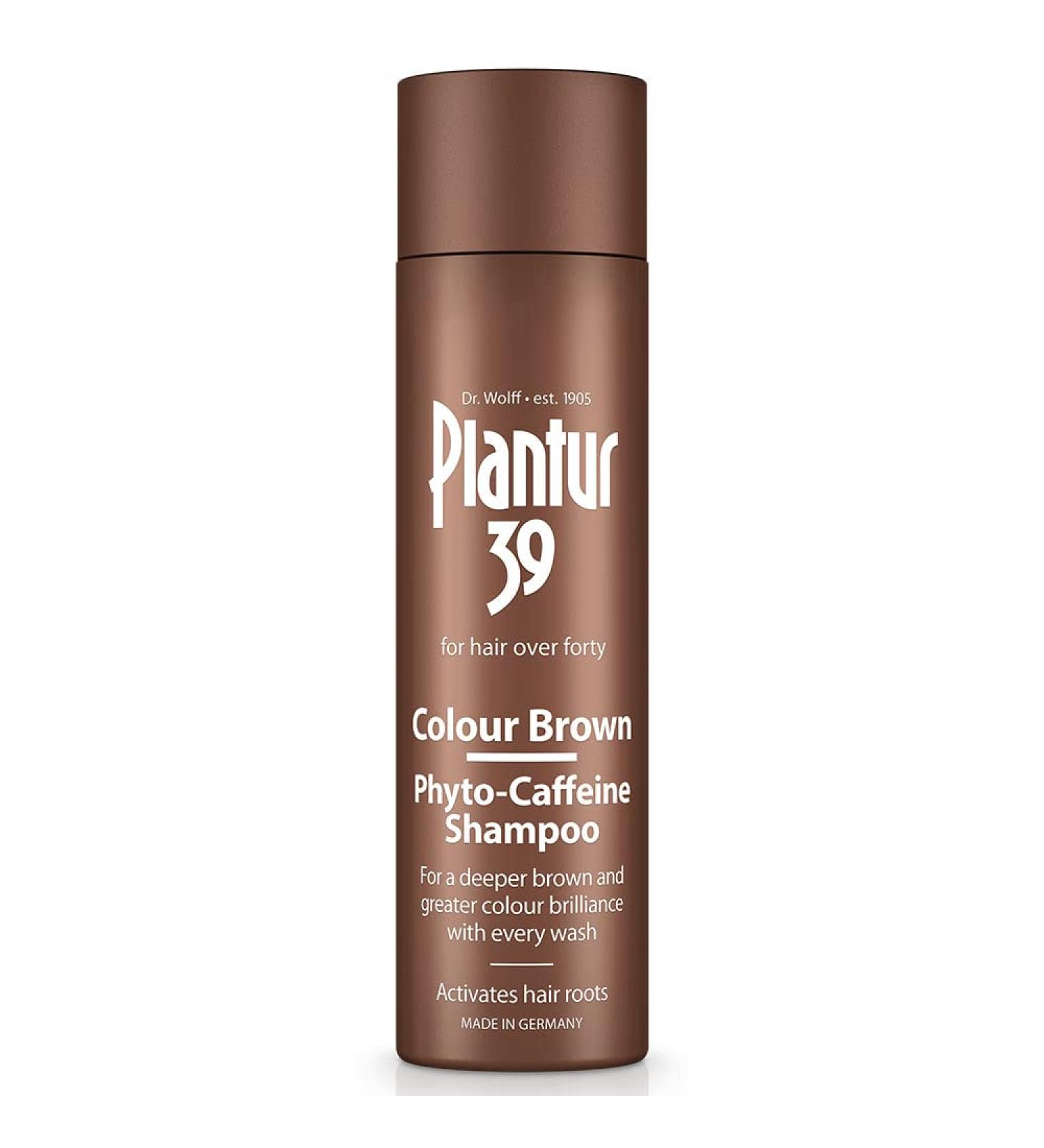 Plantur 39 Color Brown Phyto-Caffeine Shampoo - 8.45 Fl Oz | Nourish & Protect Colored Hair - International Shipping Available - Buy Online on GoSupps.com