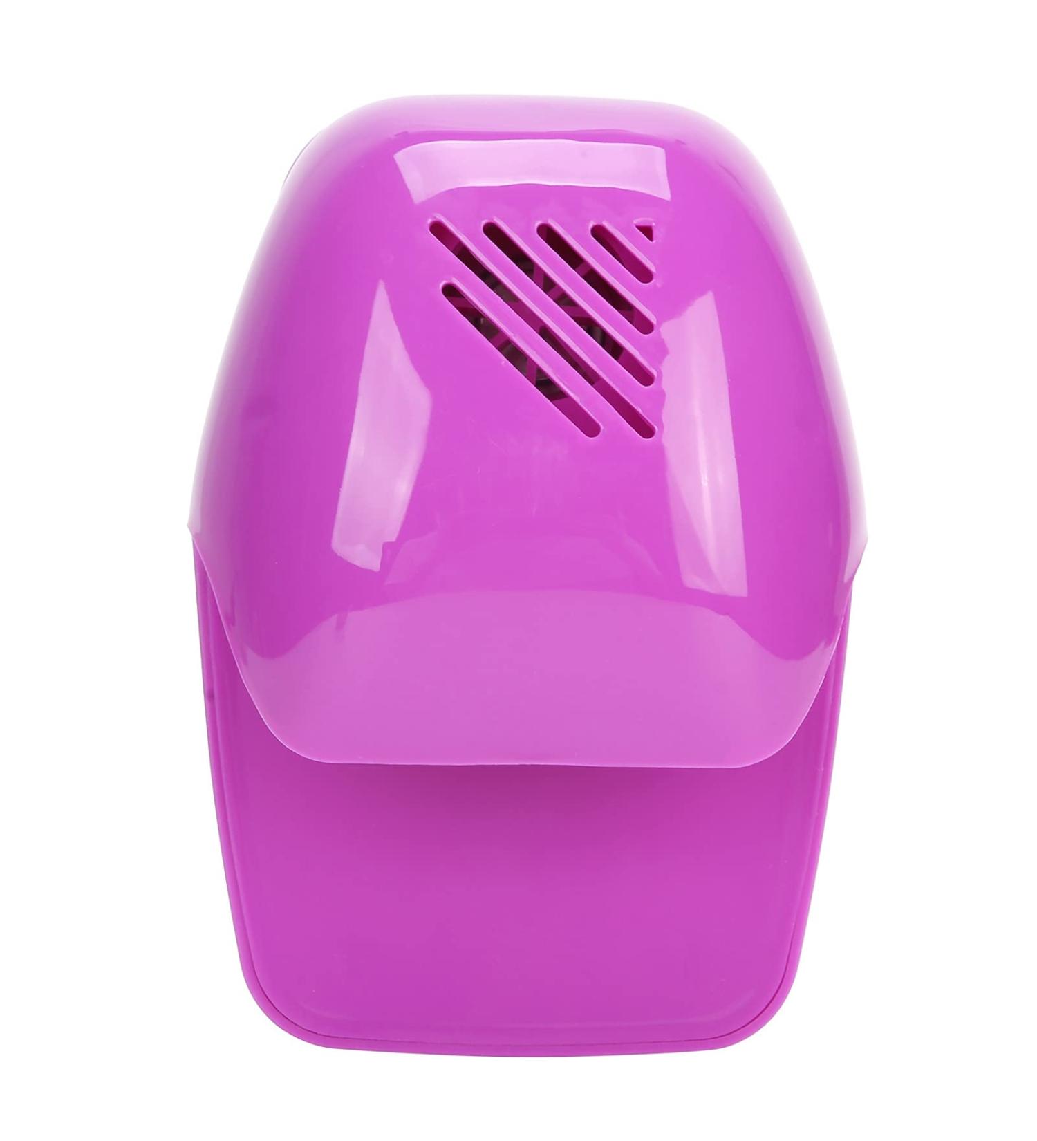 Children's Nail Polish Dryer - Portable Fan Dryer for Manicure & Pedicure | Professional Air Nail Dryer in Purple Violet - Buy Online on GoSupps.com