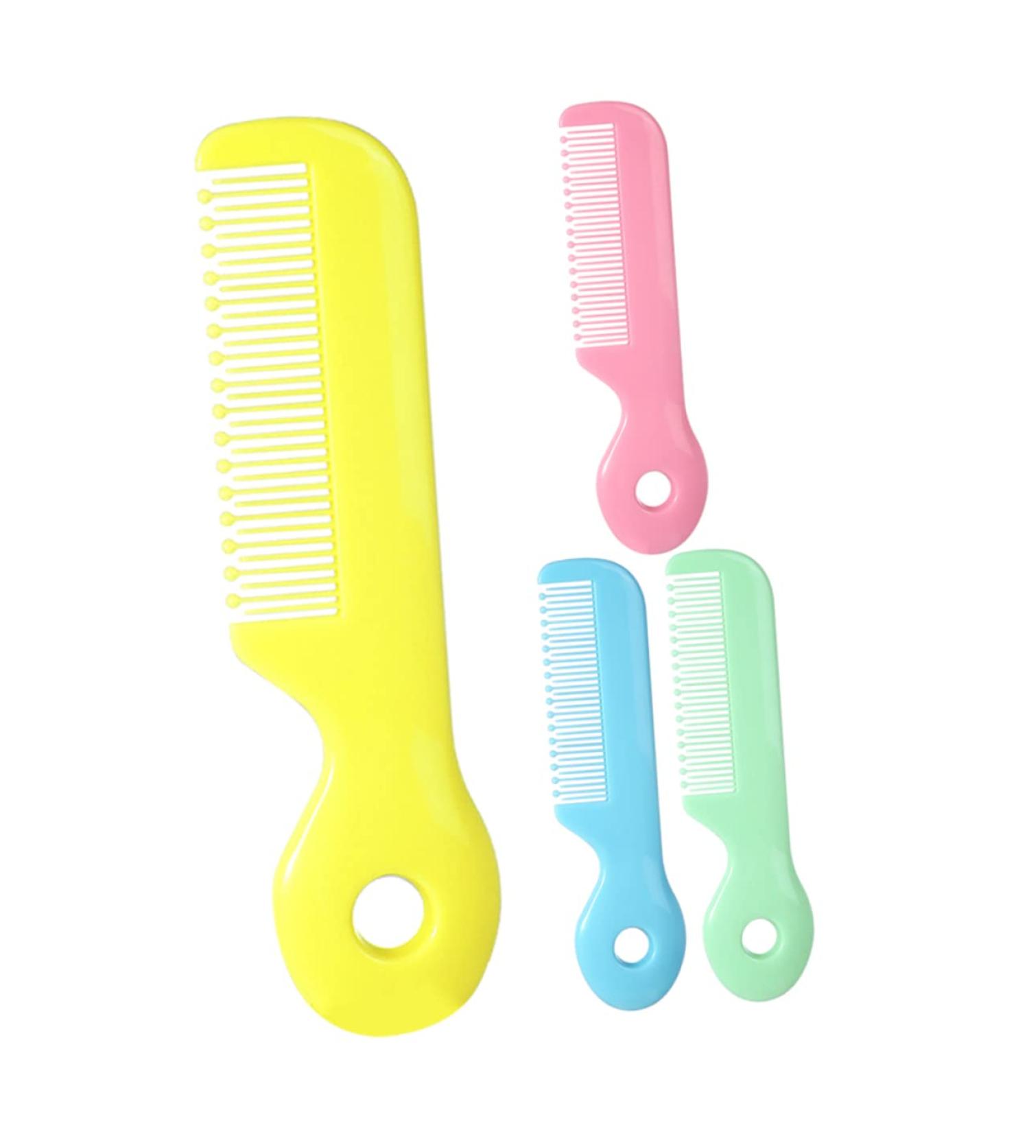 4pcs Healeved Baby Comb & Brush Set for Gentle Baby Abs Care - Buy Online on GoSupps.com