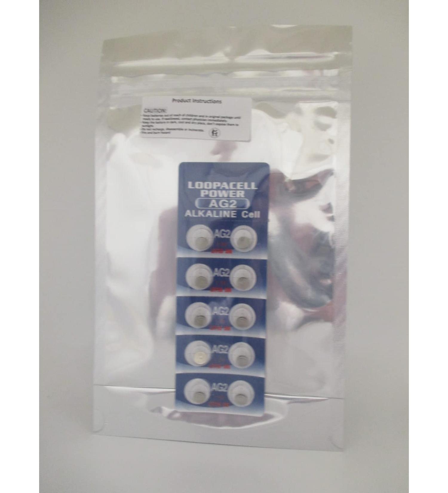 10 Pack AG2 LR726 396 397 D396 D397 GP397 V396 Alkaline Button Cell Battery