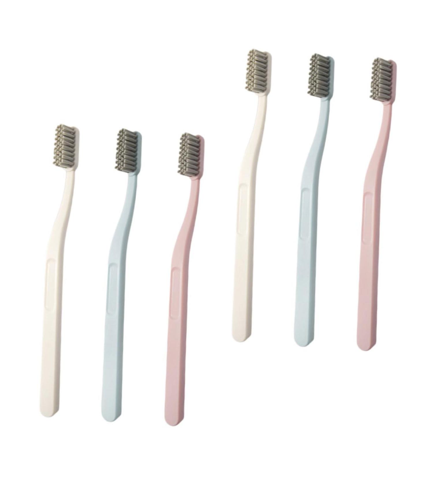 Orfofe 6-Piece Stiff Brush Tooth Care Set - Adult Tooth Stain Cleaner & Mouth Cleaning Devices - Buy Online on GoSupps.com
