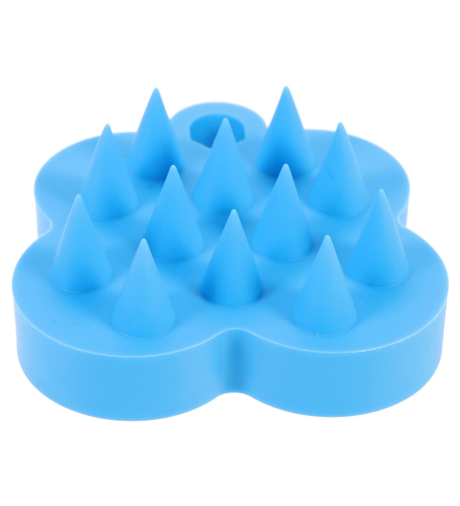 Anneome Shampoo Massage Brush - Scalp Massager & Hair Cleaning Comb | Sky Blue Gel Shower Head | Enhance Your Hair Care Routine - Buy Online on GoSupps.com