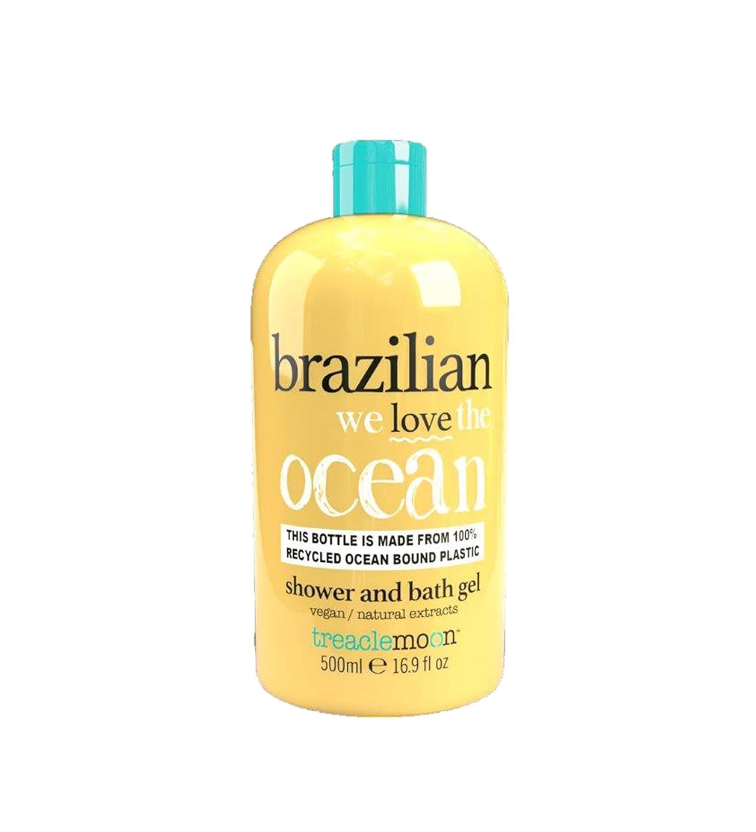 Brazilian Love Bath & Shower Gel 500ml - Vegan & Paraben Free with Natural Guarana Extract | Shop Internationally - Buy Online on GoSupps.com