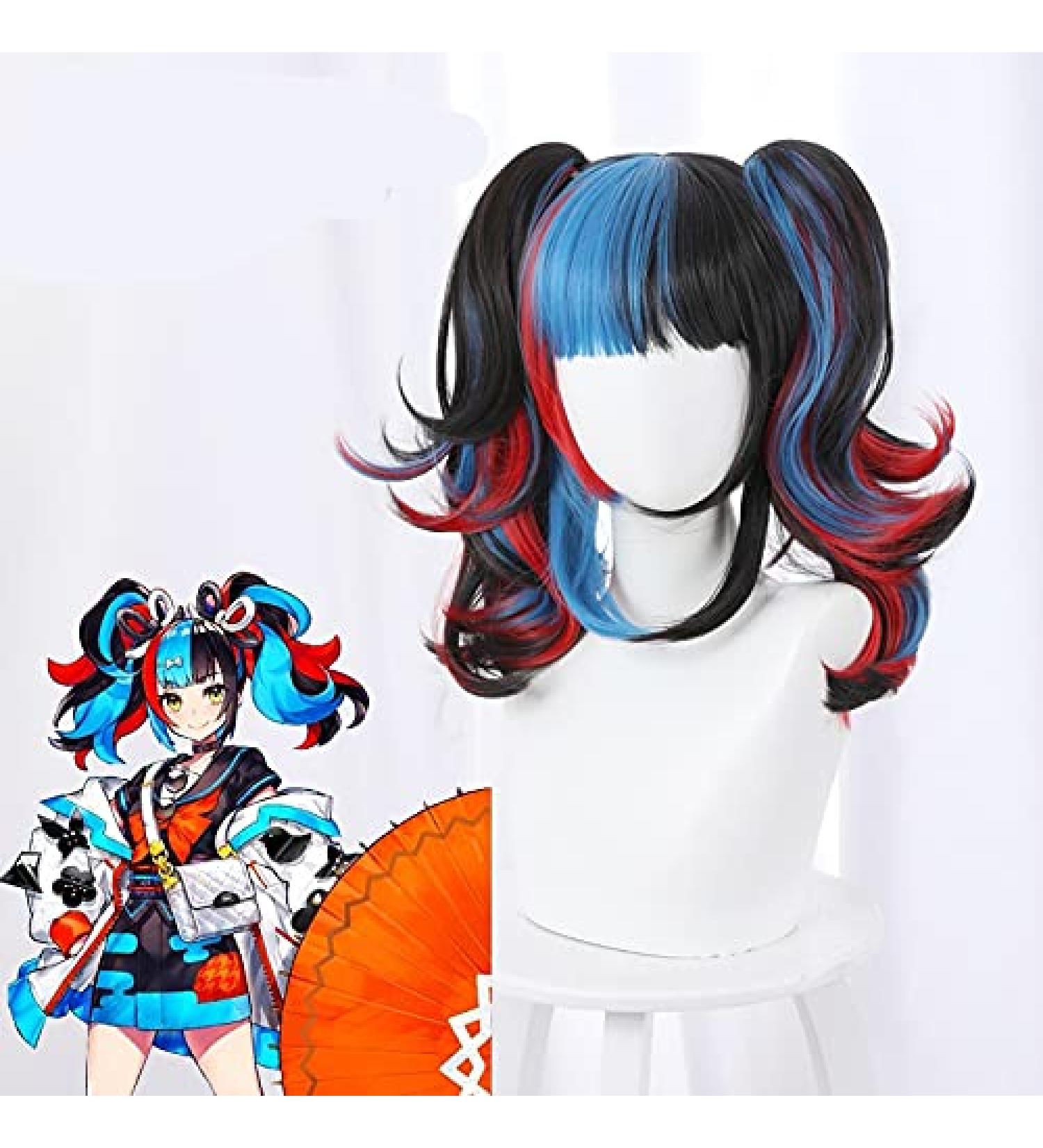 Wig for Fate/Grand Order Servant Archer | Double Tail Synthetic Hair | Women's Party & Halloween Costume Accessory - Buy Online on GoSupps.com