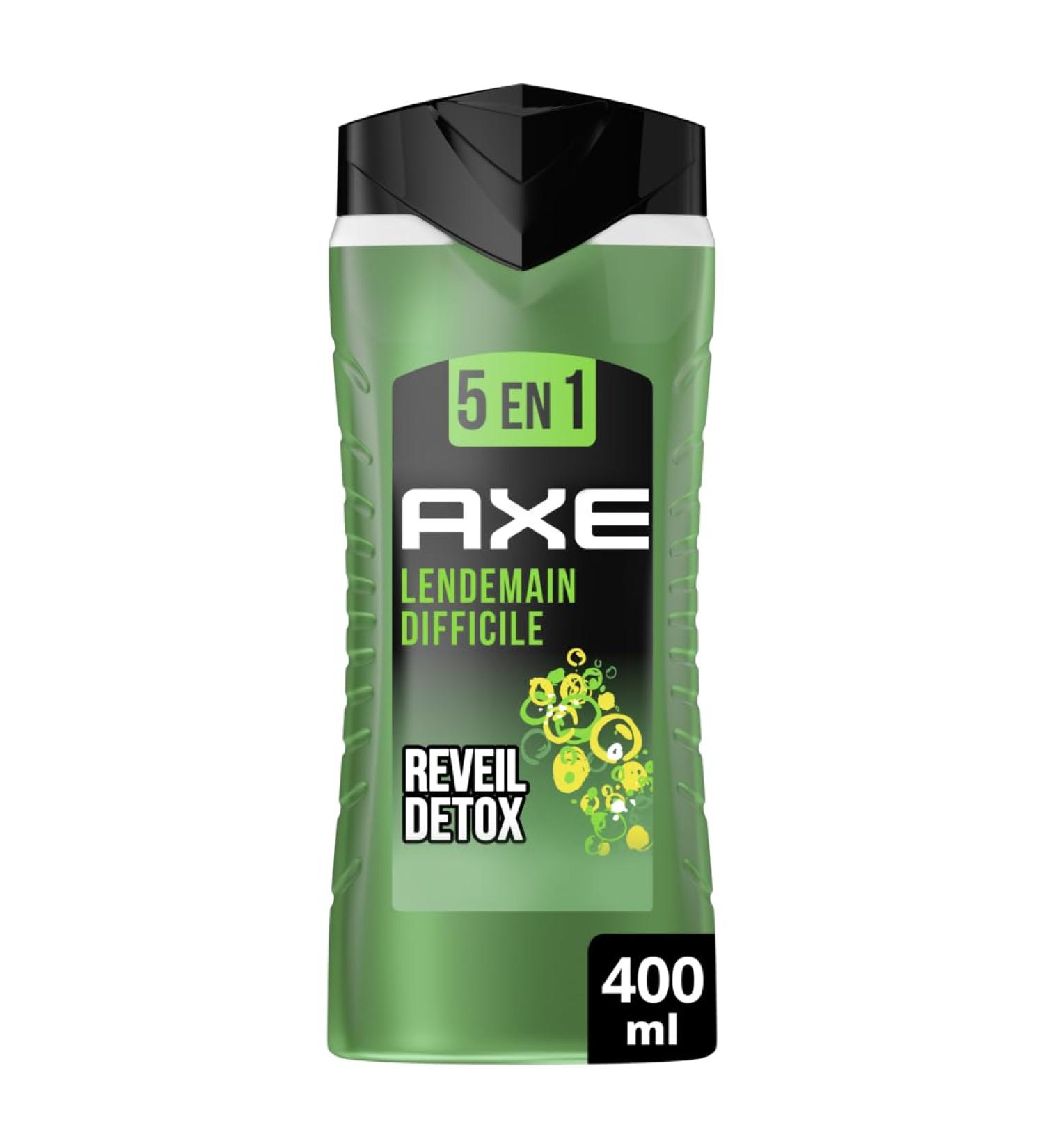 AXE - 5in1 Men's Shower Gel Difficult Tomorrow - 24h Moisturizing - 87% Ingredients of natural origin - citrus fragrance - 40 - Buy Online on GoSupps.com