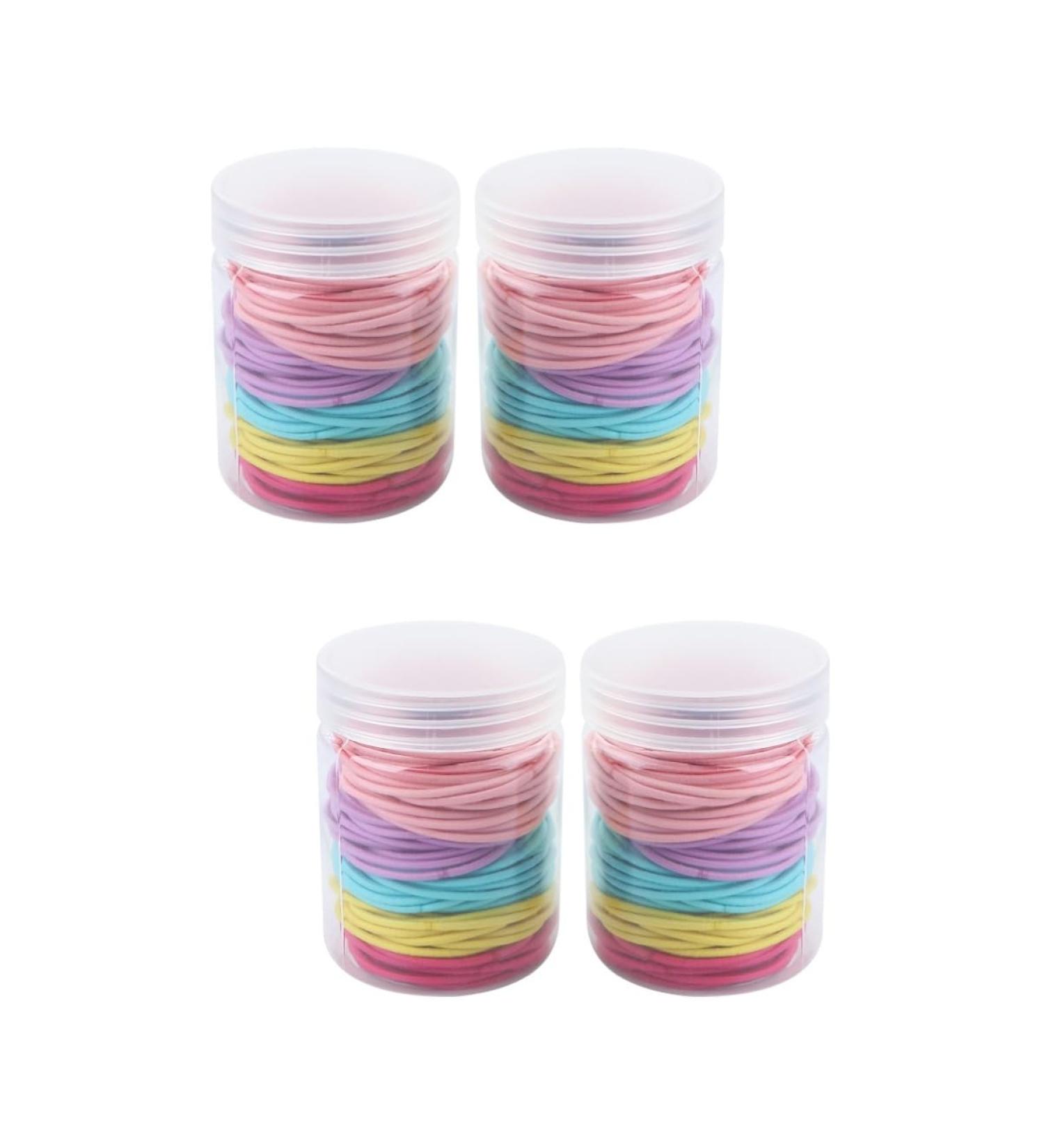 FOMIYES 4 Boxes Hair Elastic Band Ponytail Holder Hair Elastics Hair Elastics Hair Bands Elastic Bracelets Elastics Ponytail Holders Hair Ties for Women Hair Bands for Women Set Miss Curls - Buy Online on GoSupps.com