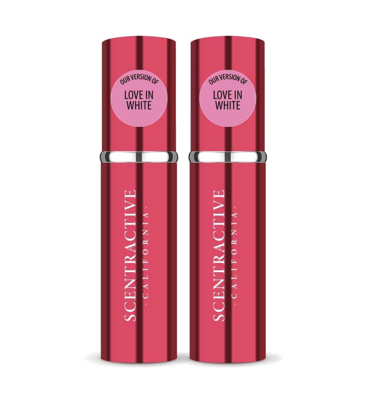 CA Perfume Impression of Love In White For Women Replica Version Fragrance Dupes Concentrated Long Lasting Eau de Parfum Spray Refillable Atomizer Bottle 0.17 Fl Oz/5ml-X2 CRT LOVE IN WHITE IMPRESSION 0.34 Fl Oz (Pack of 1) - Buy Online on GoSupps.com