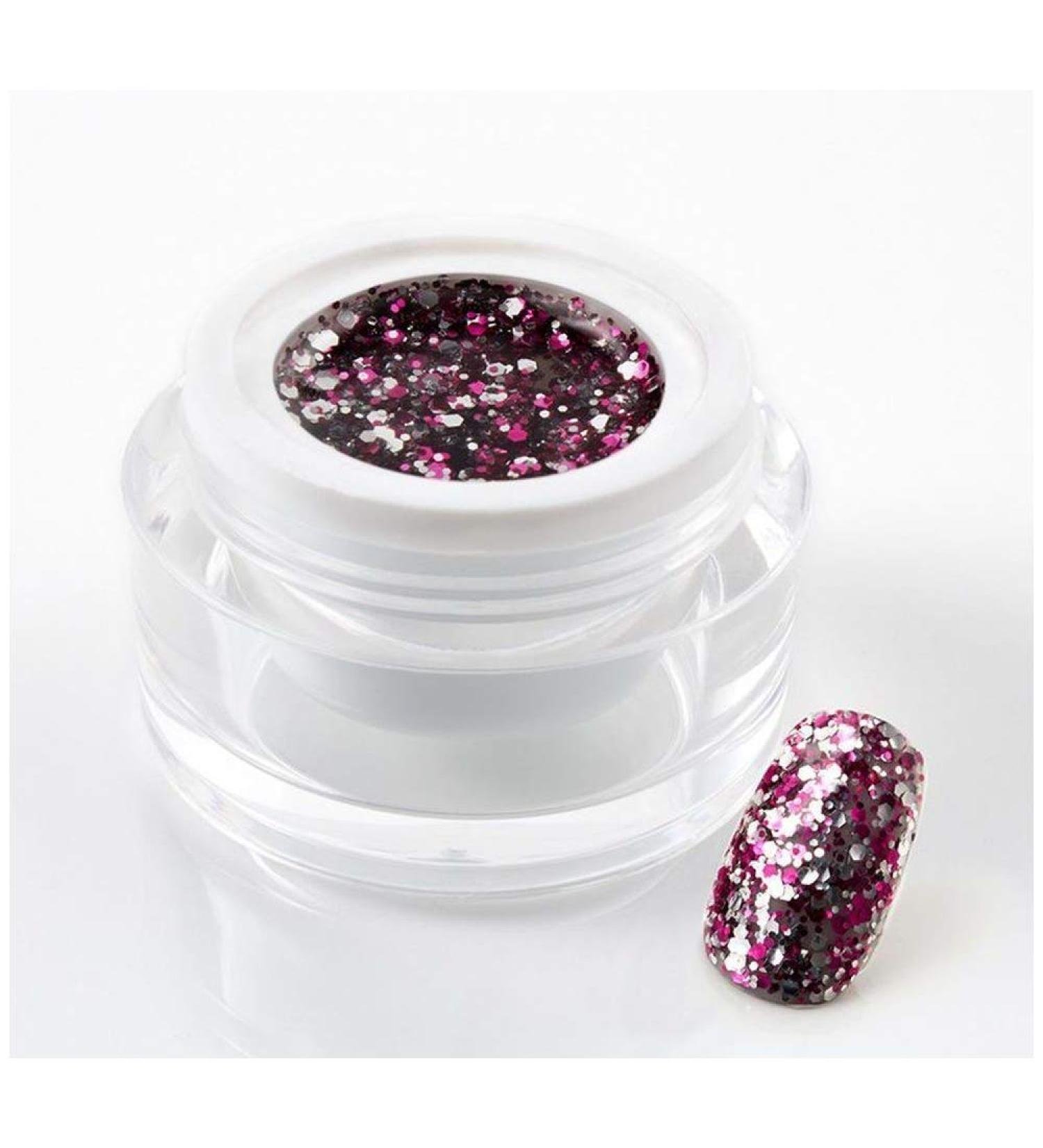 5 ml UV Colorgel/Colorgel/Glittergel - Sparkling Purple - Pink