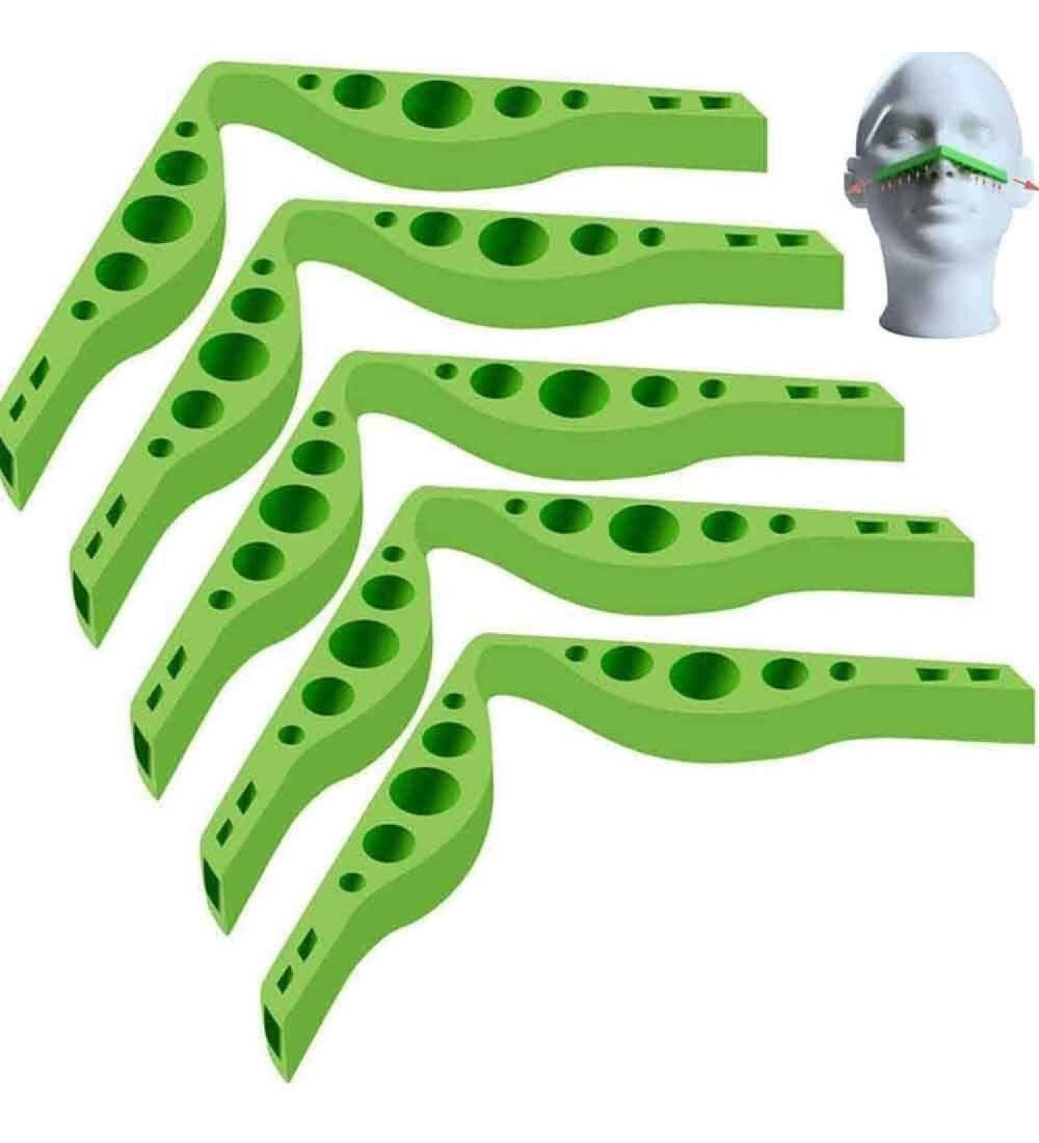 Boqqu Anti-Fog Mask Accessories - 5 Silicone Nose Bridge Pads for Glasses | Fog-Free Solution - Buy Online on GoSupps.com