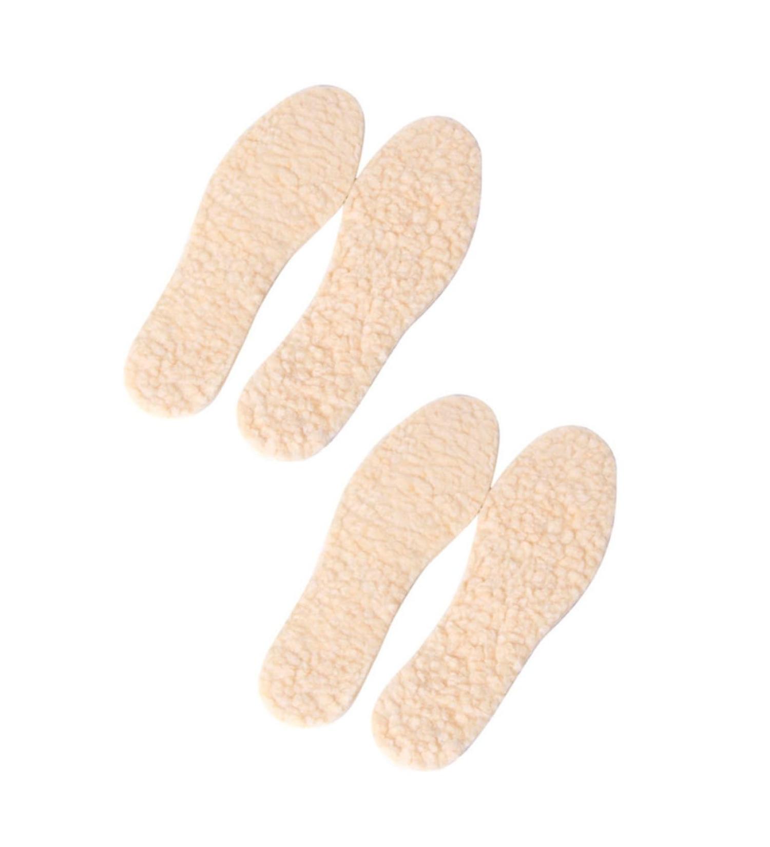 FRCOLOR Fur Insoles - Fluffy Warm Shoe Inserts | Breathable Cuttable Felt Pads | Perfect Christmas Stocking Stuffers for Kids - Buy Online on GoSupps.com