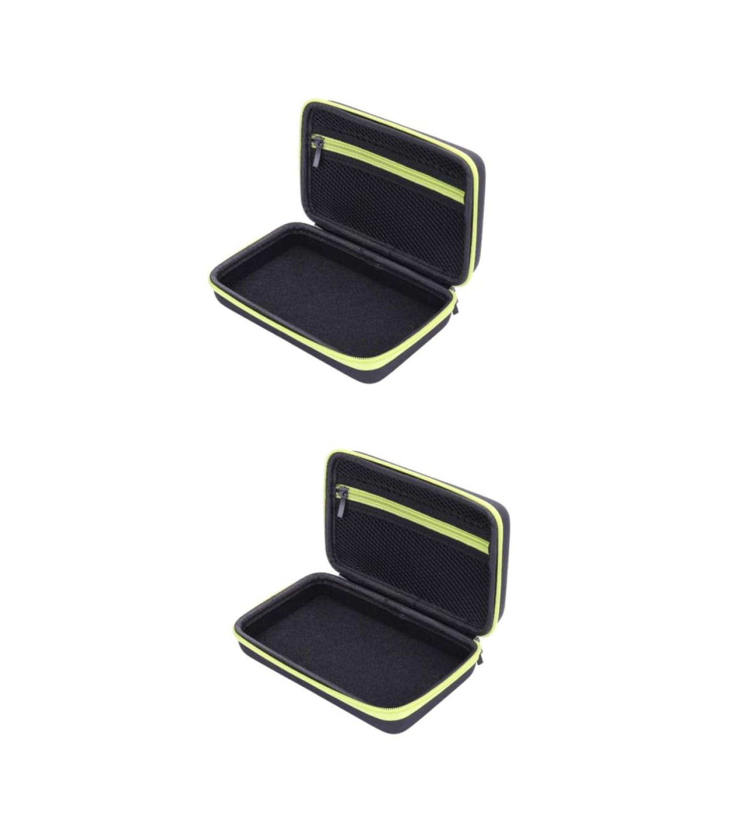 Buy Minkissy 2-Box Shaving Container Razor - Green Zipper Shaving Kit (1PC x 2PCS) | International Shipping Available - Buy Online on GoSupps.com