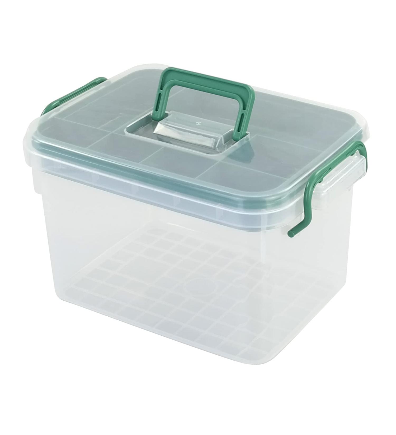 Teyyvn Plastic First Aid Box - Family Medicine Storage Container - Buy Online on GoSupps.com