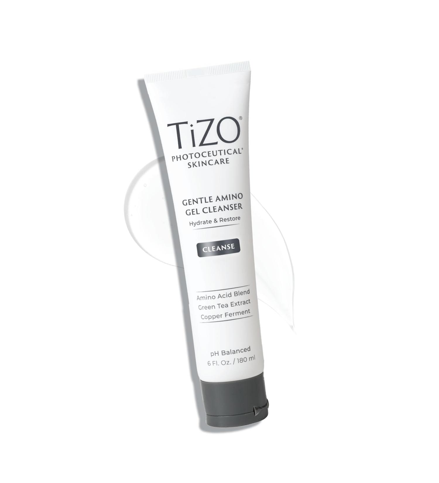 TIZO Gentle Amino Gel Cleanser - Best Facial Cleanser for All Skin Types | Shop Internationally - Buy Online on GoSupps.com