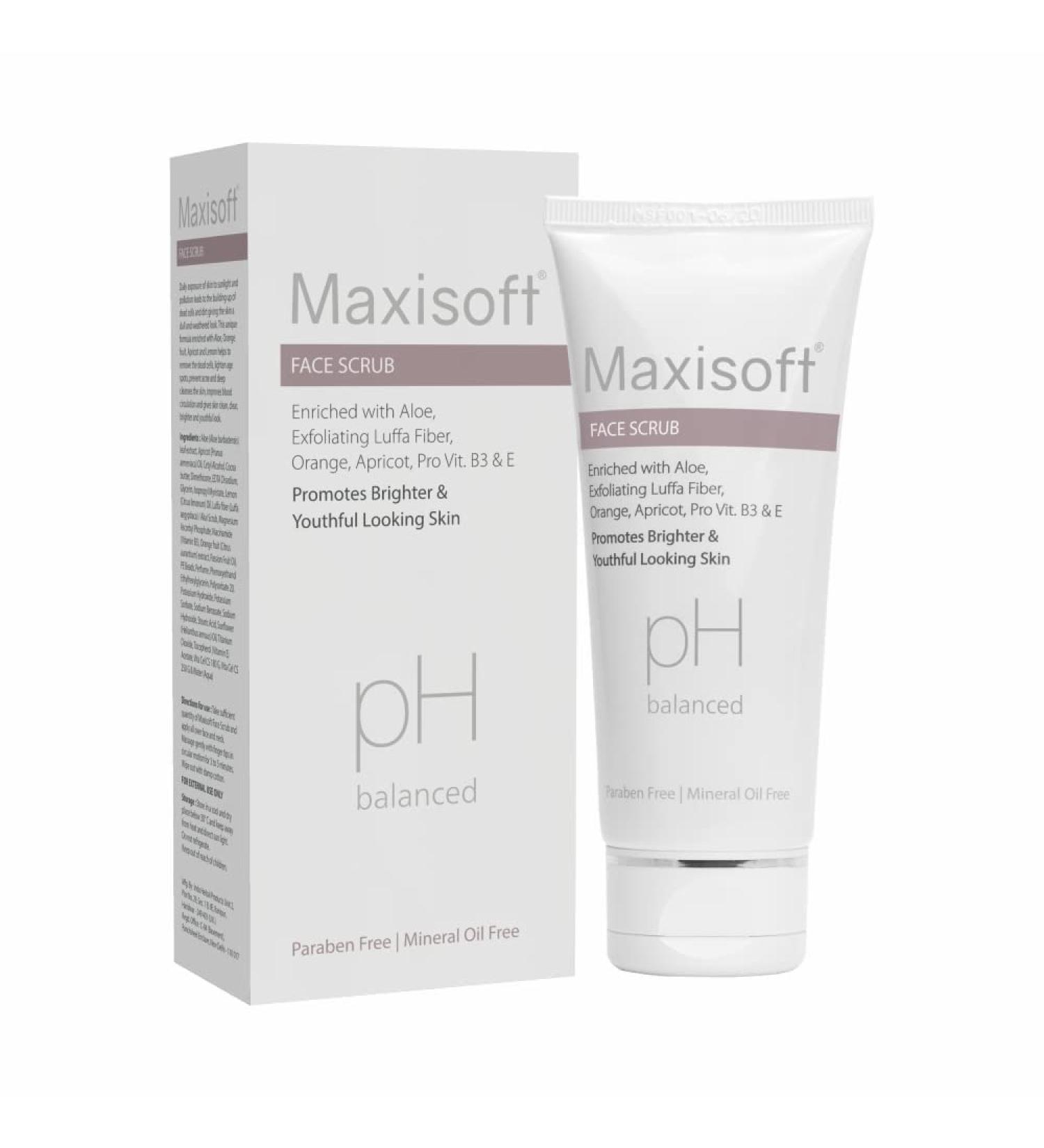 Face Scrub Tan Removal Exfoliating Scrub | Blackhead Dead Skin Whitehead Remover for Women & Men with Aloe Vera Cocoa Butter & Walnut | For All Skin Types