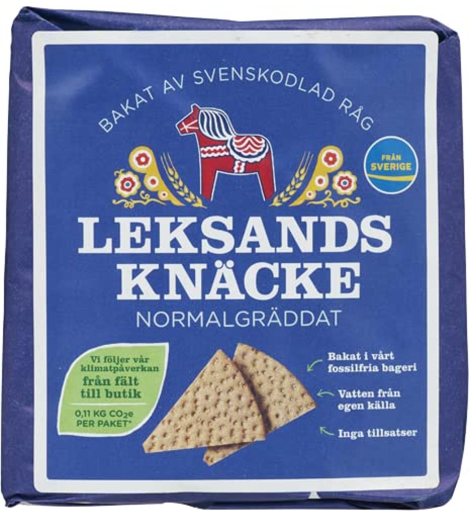 Leksands Triangular Crispbread 200g | Regular Baked | Authentic Swedish Snack - Fast International Shipping - Buy Online on GoSupps.com
