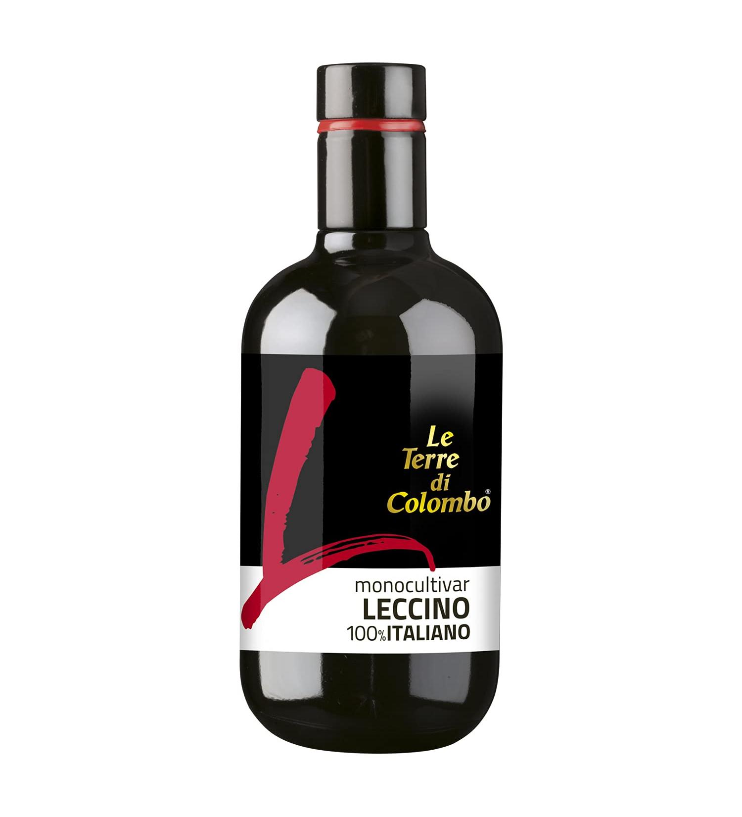 Le Terre di Colombo 100% Italian Extra Virgin Olive Oil produced from Leccino Cultivar 500ml - Buy Online on GoSupps.com