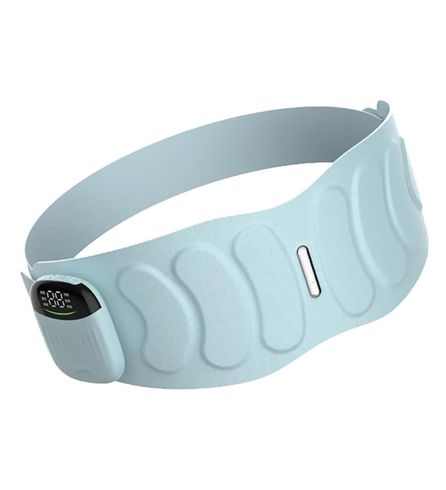 Mobyat Waist-Heated Wrap Belt | Electrically Heated Back Strap for Pain Relief | 3 Temperature Levels 16 Intensity Settings 6 Modes | International Shipping Available - Buy Online on GoSupps.com