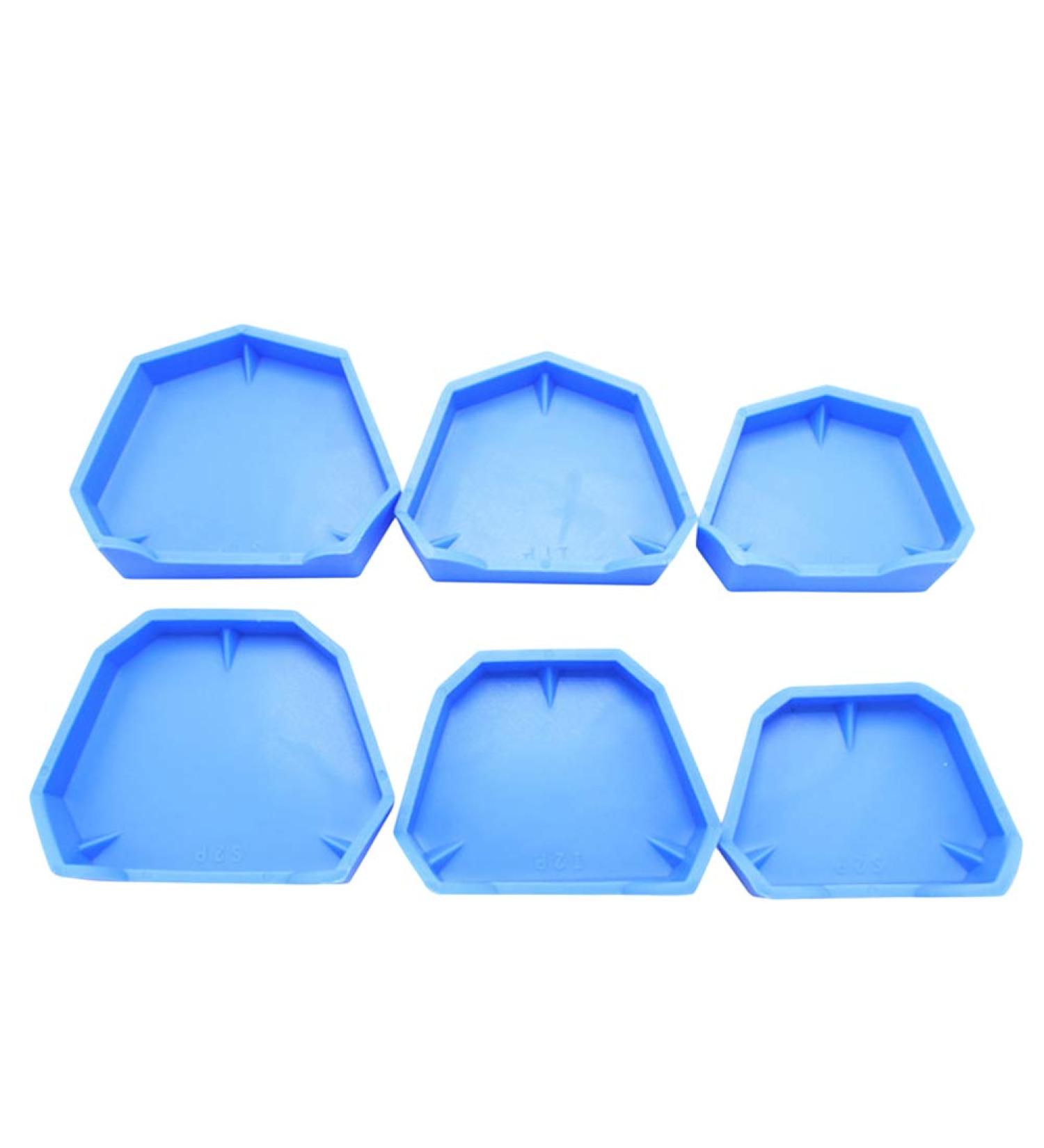 HEALIFTY Dental Lab Model Tray - Silicone Old Base Plaster Kit (6pcs) | International Shipping Available - Buy Online on GoSupps.com