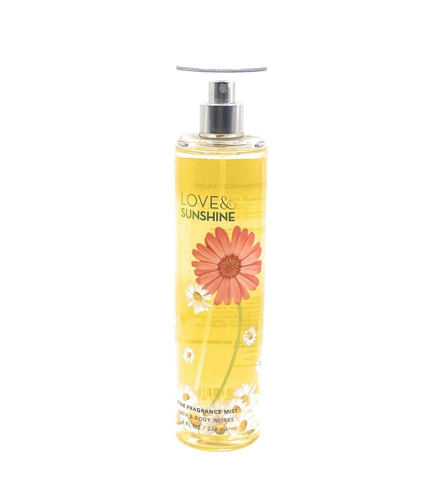 Bath & Body Works Love and Sunshine Fine Fragrance Mist 8 Fluid Ounce