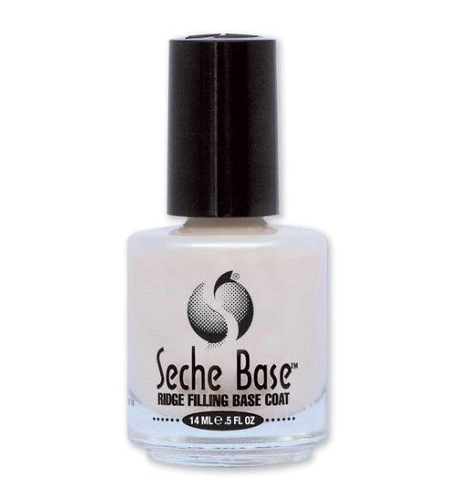 Seche Base Ridge Filling Base Coat | Premium Nail Primer & Nail Ridge Filler Strengthing Nail Polish Base Coat for Long-Lasting Manicures | Professional Bonding Clear Builder Gel for Nails | 14 ml - Buy Online on GoSupps.com