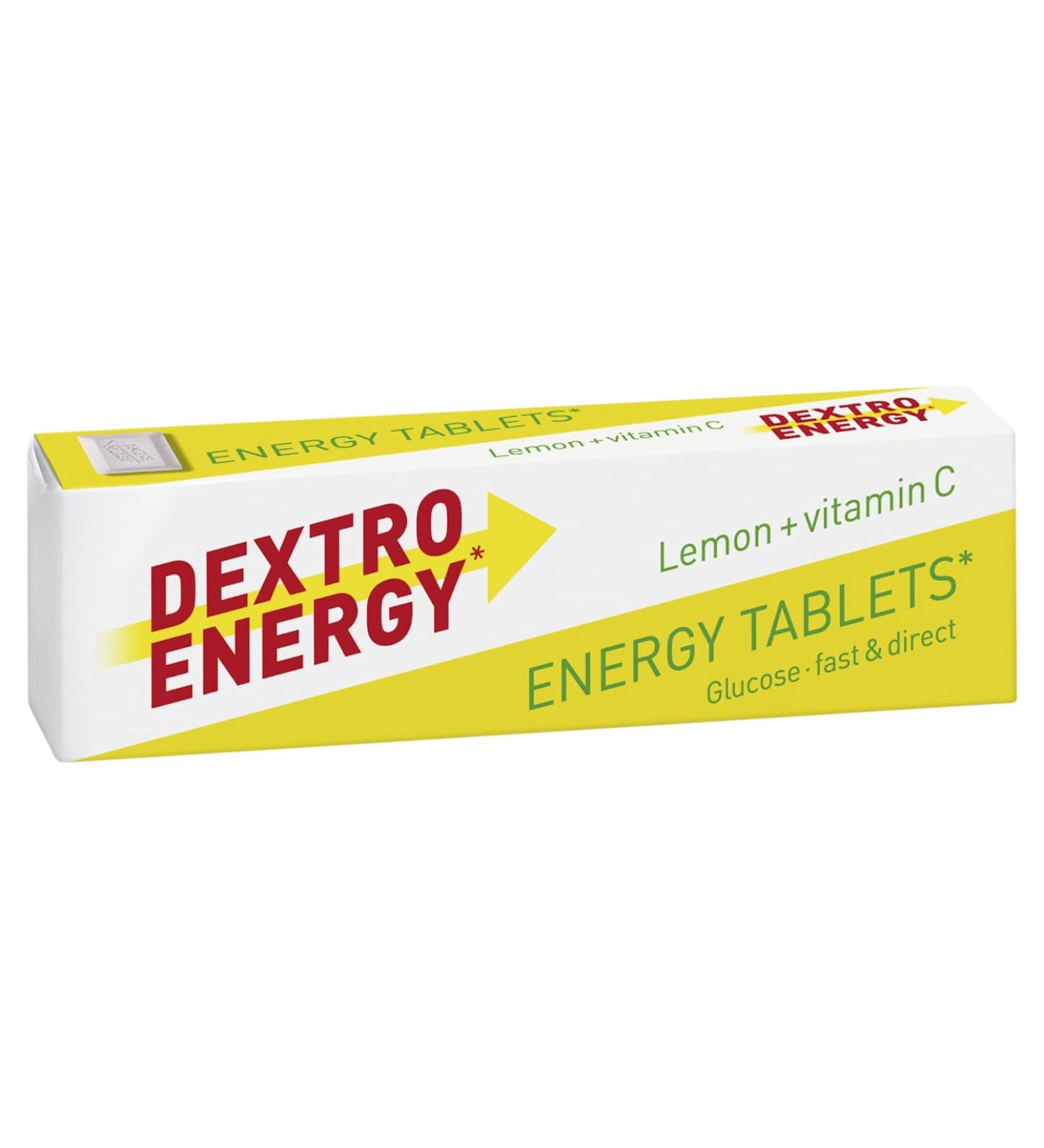 DEXTRO ENERGY GLUCOSE TABLETS LEMON 24