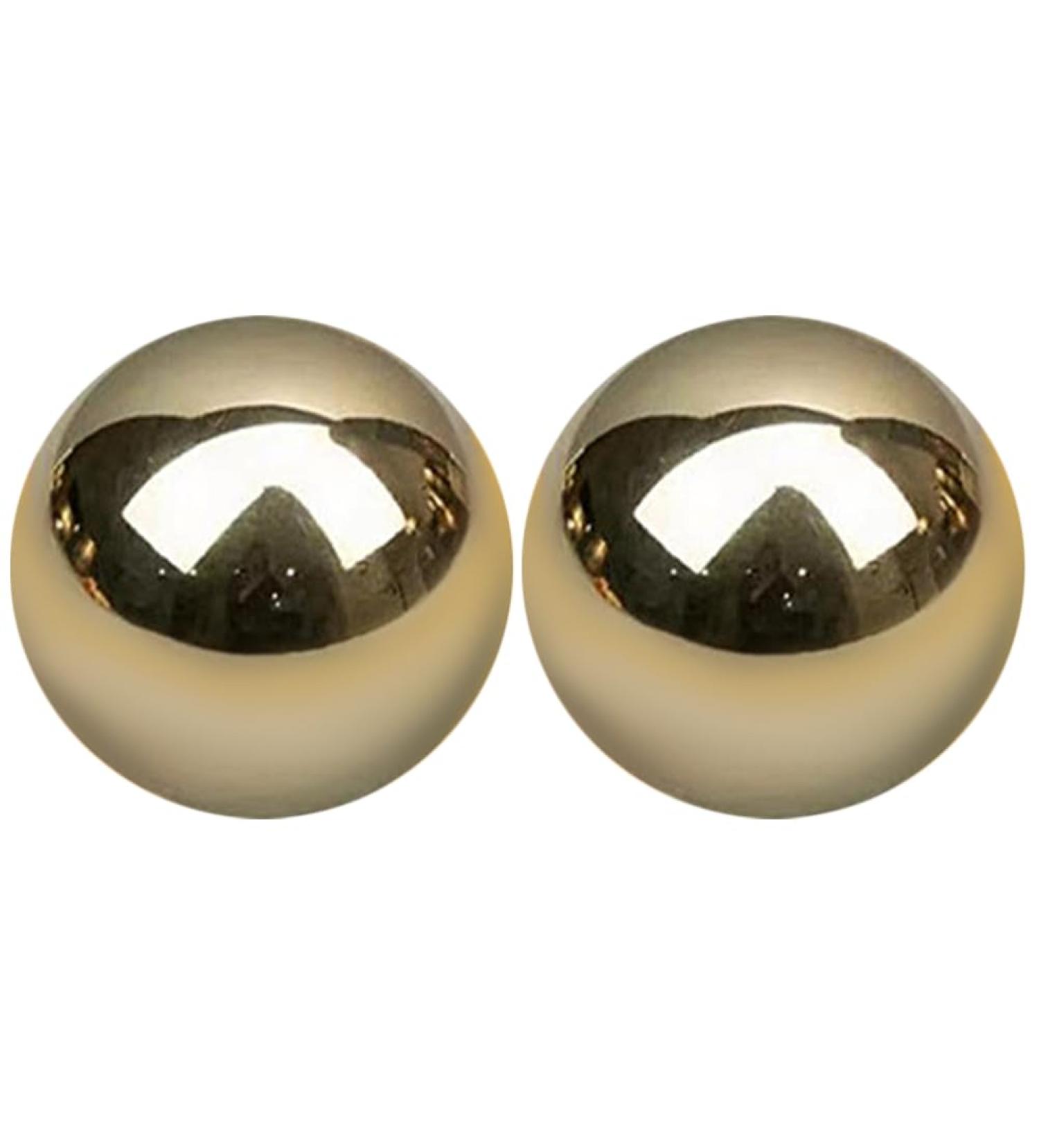 Tovinanna Baoding Balls - 1.5 Inch Solid Metal Precision Balls for Pendulum Demonstrations & Hand Exercises - Buy Online on GoSupps.com