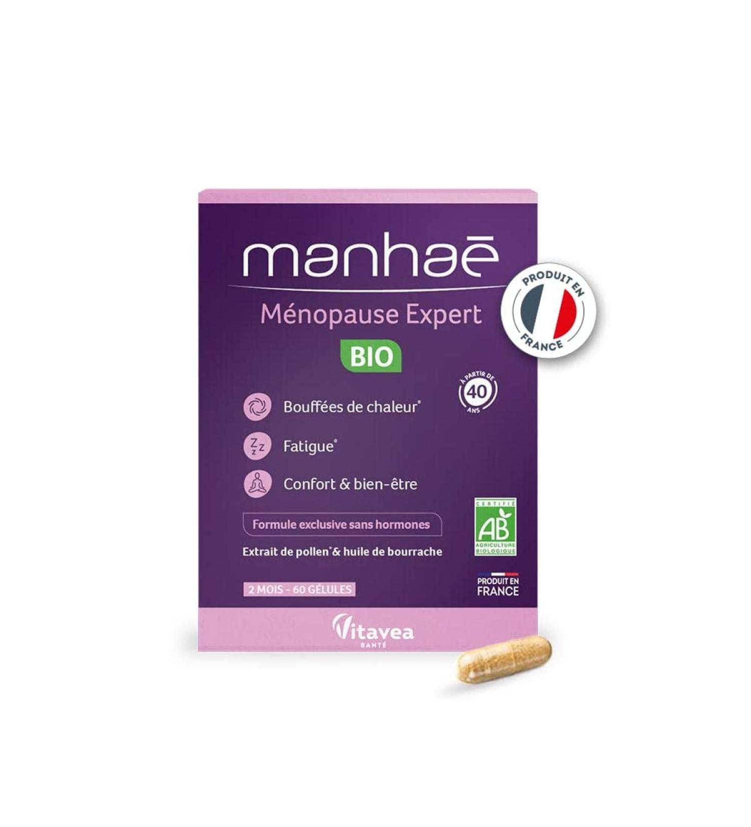 Buy MANHAE Vitavea Menopause Expert Bio - 60 Capsules | International Shipping | Hormonal Support - Buy Online on GoSupps.com