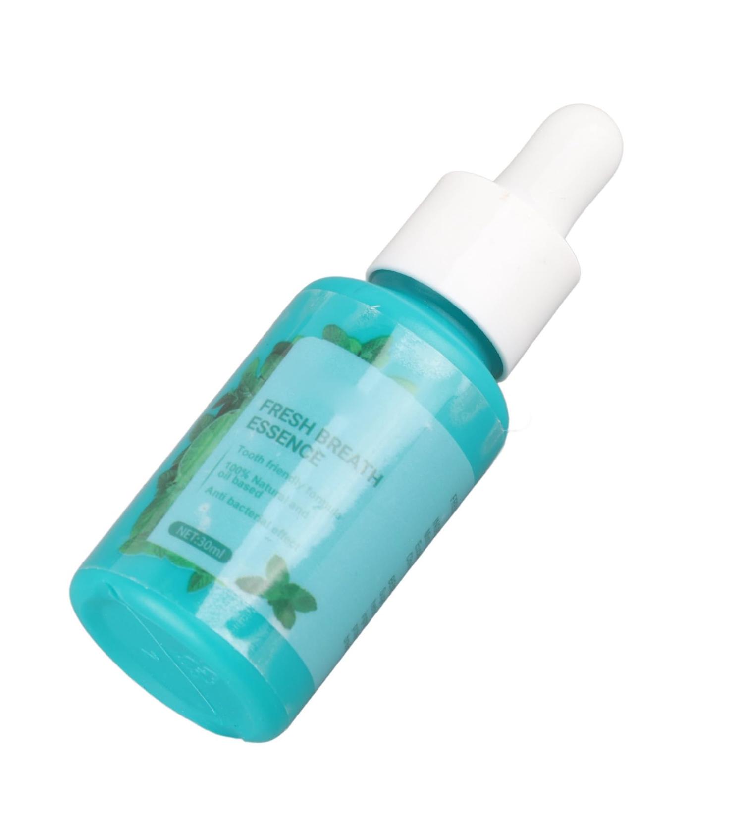 30ml Bad Breath Eliminating Serum - Mint, Clove, Eucalyptus & Lemon Oral Care Treatment - Buy Online on GoSupps.com