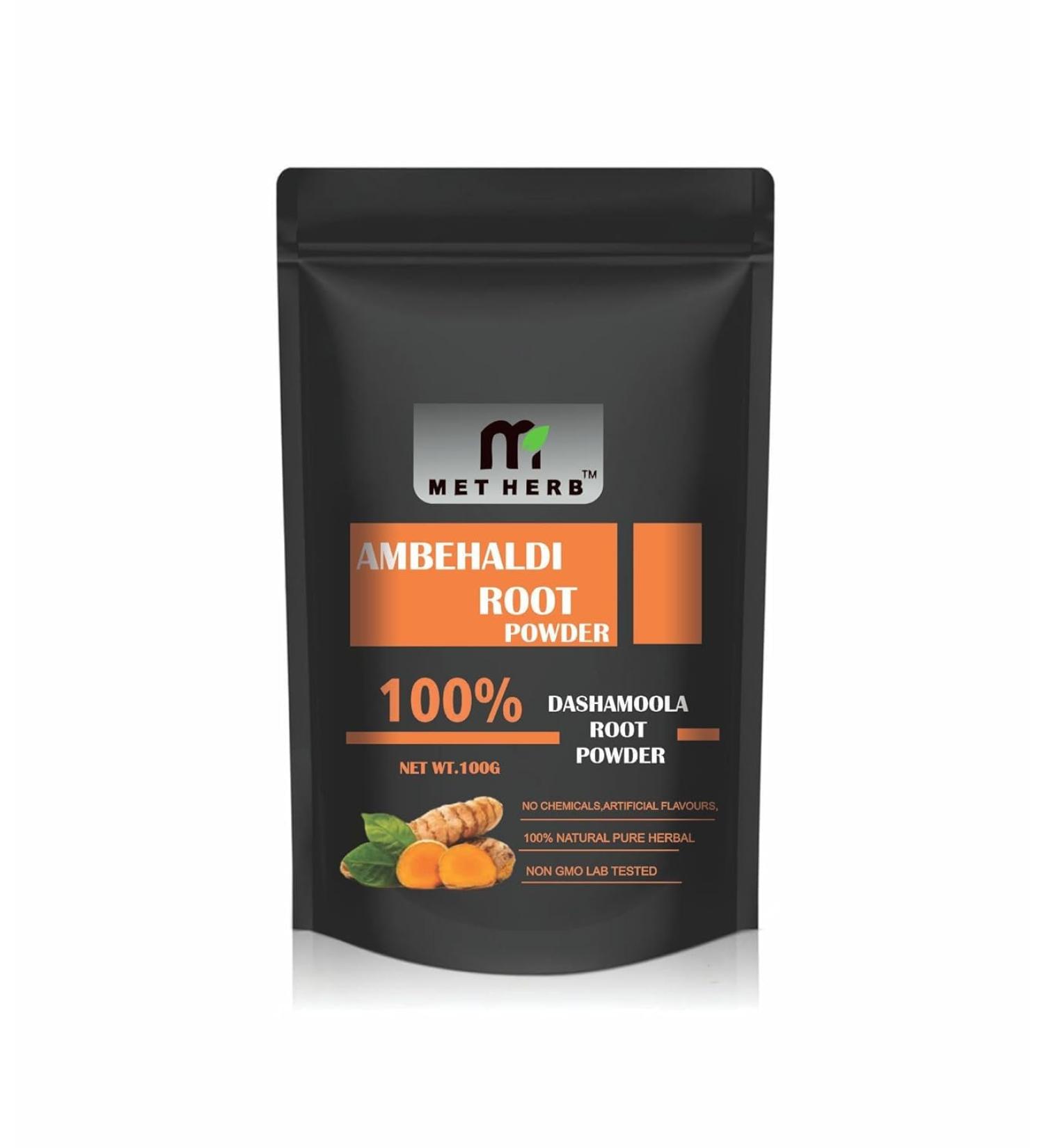 Ambehalidi Root Powder 100g Dashamoola Root Powder 100% Natural Pure Herbal Non-GMO - Buy Online on GoSupps.com