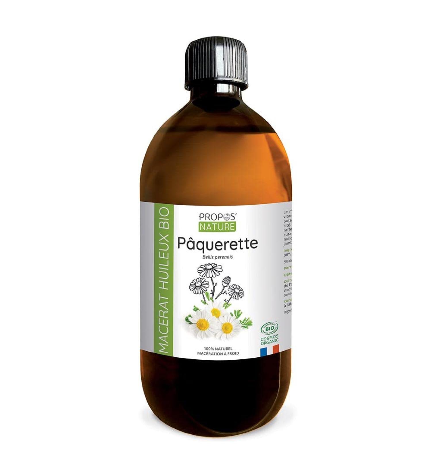 Organic daisy macerate - 100% natural - from France - 500 ml PROPOS'NATURE - Buy Online on GoSupps.com