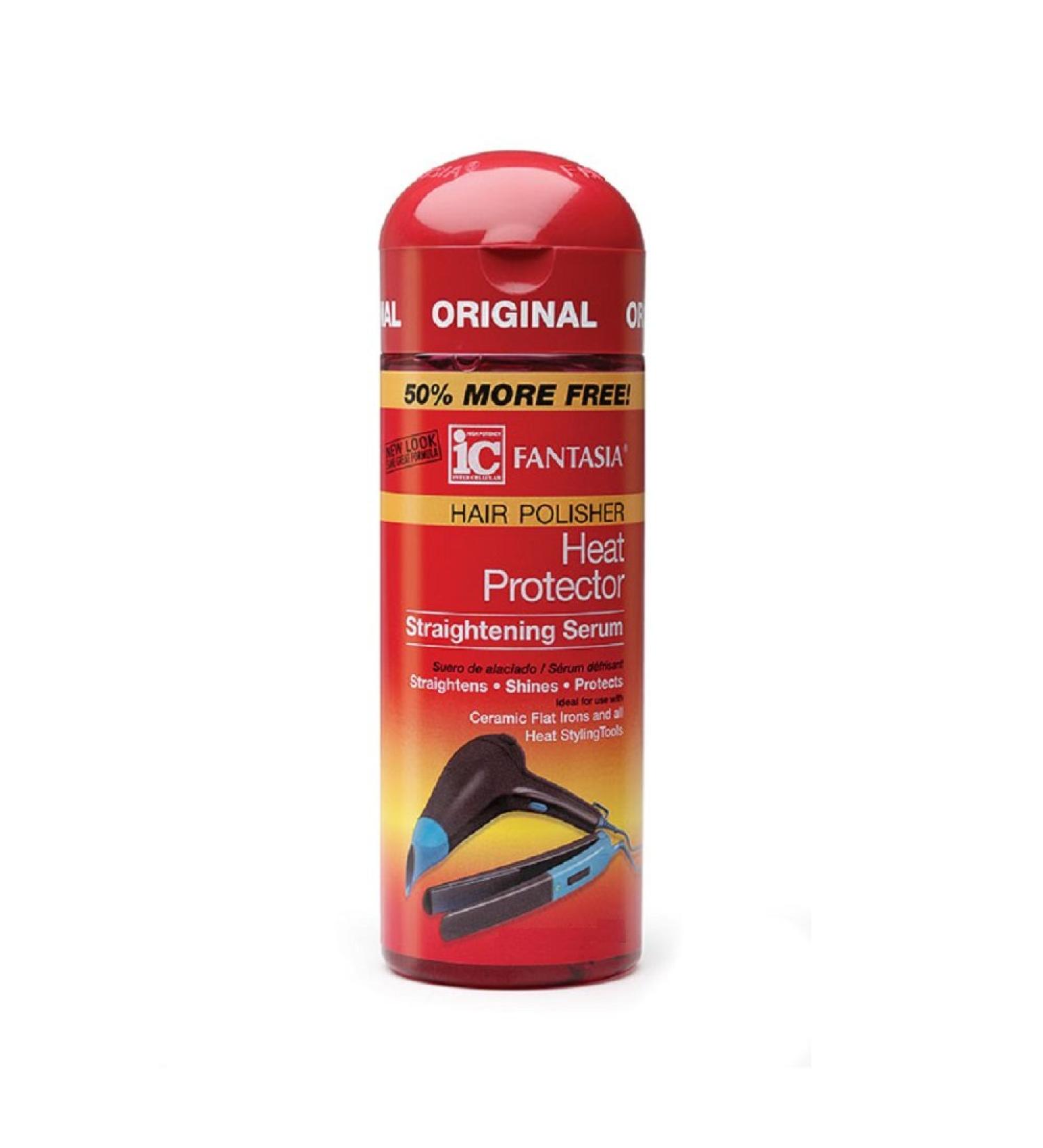 Fantasia IC Heat Protector Straightening Serum, 2 Ounce